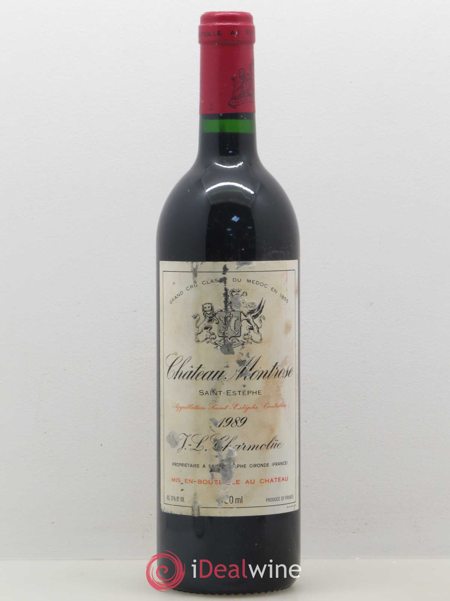 Château Montrose 2ème Grand Cru Classé 1989 - Lot de 1 bouteille - 0
