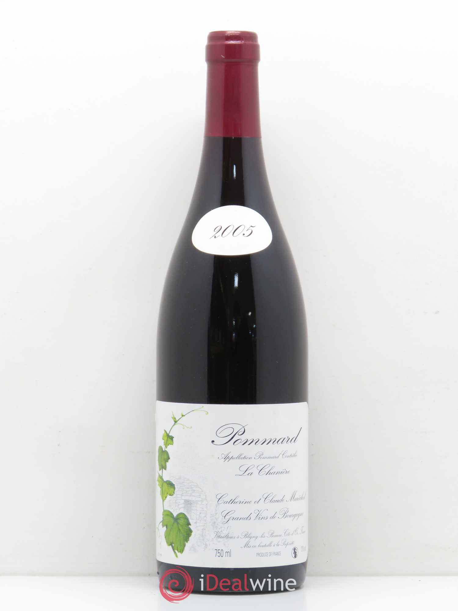 Pommard La Chanière Domaine Catherine et Claude Maréchal 2005 - Posten von 1 Flasche - 0