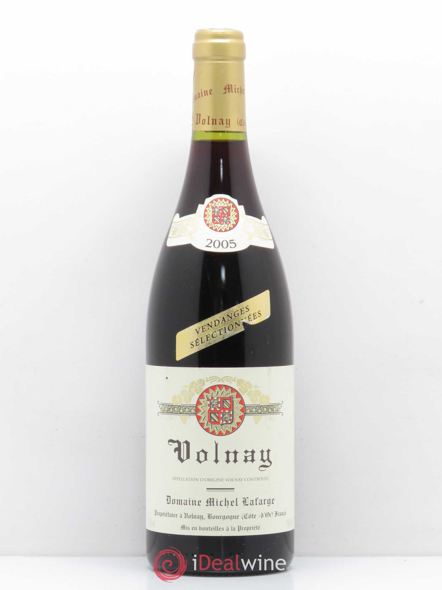 Volnay Vendanges sélectionnées Lafarge (Domaine) 2005 - Lot de 1 bouteille - 0