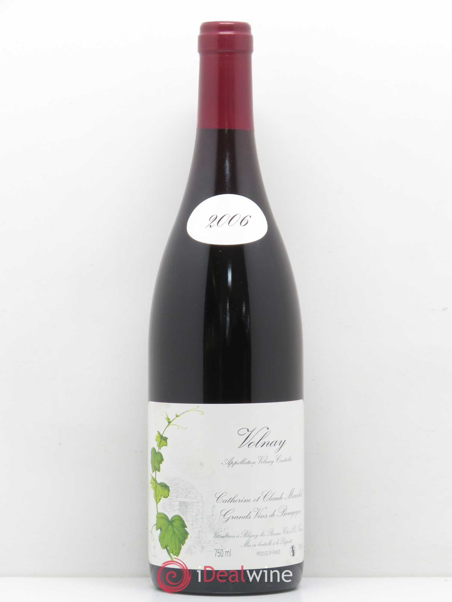 Volnay Domaine Catherine et Claude Maréchal 2006 - Lot de 1 bouteille - 0
