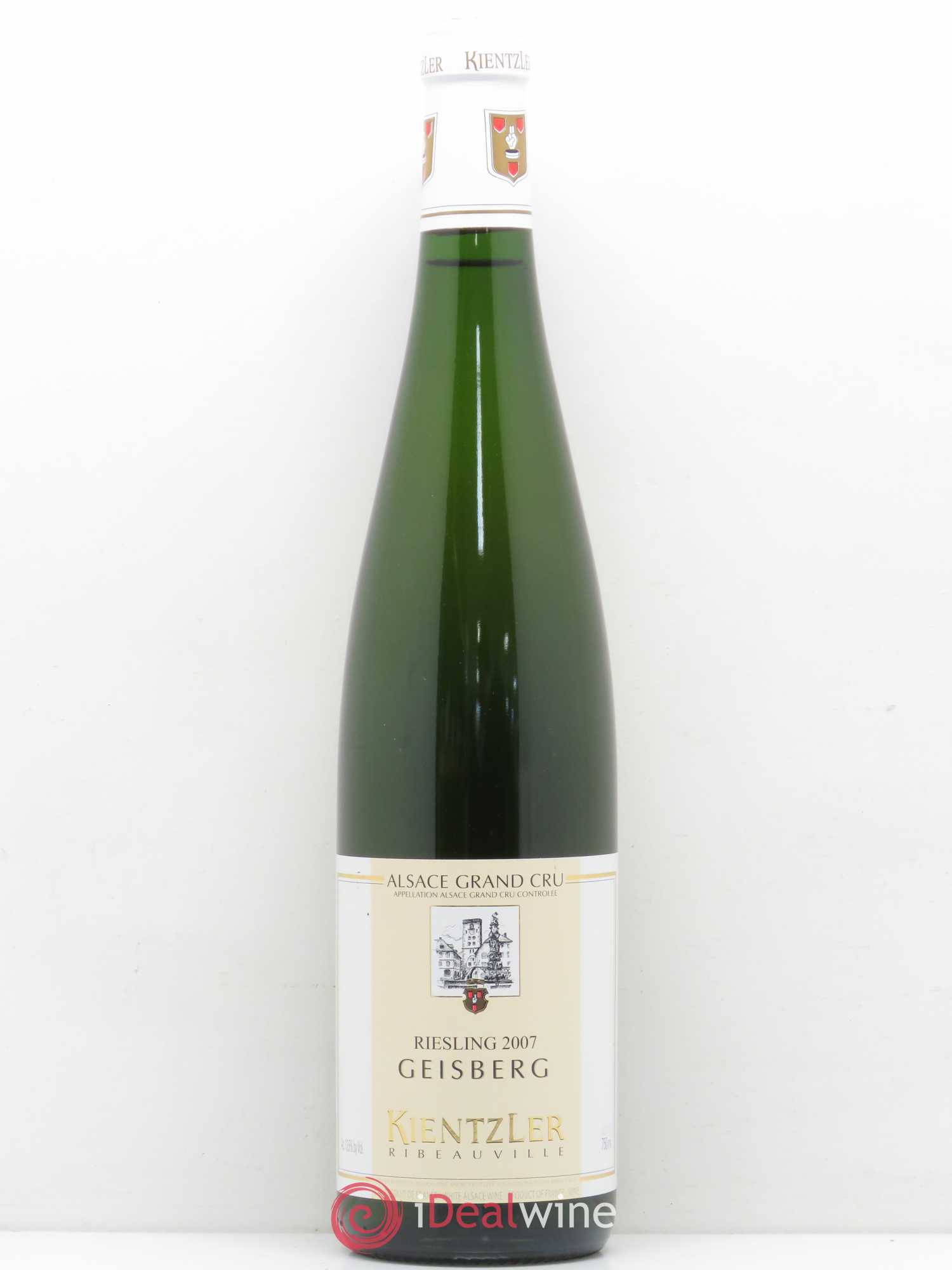 Alsace Riesling Grand Cru Geisberg Kientzler 2007 - Lot de 1 bouteille - 0