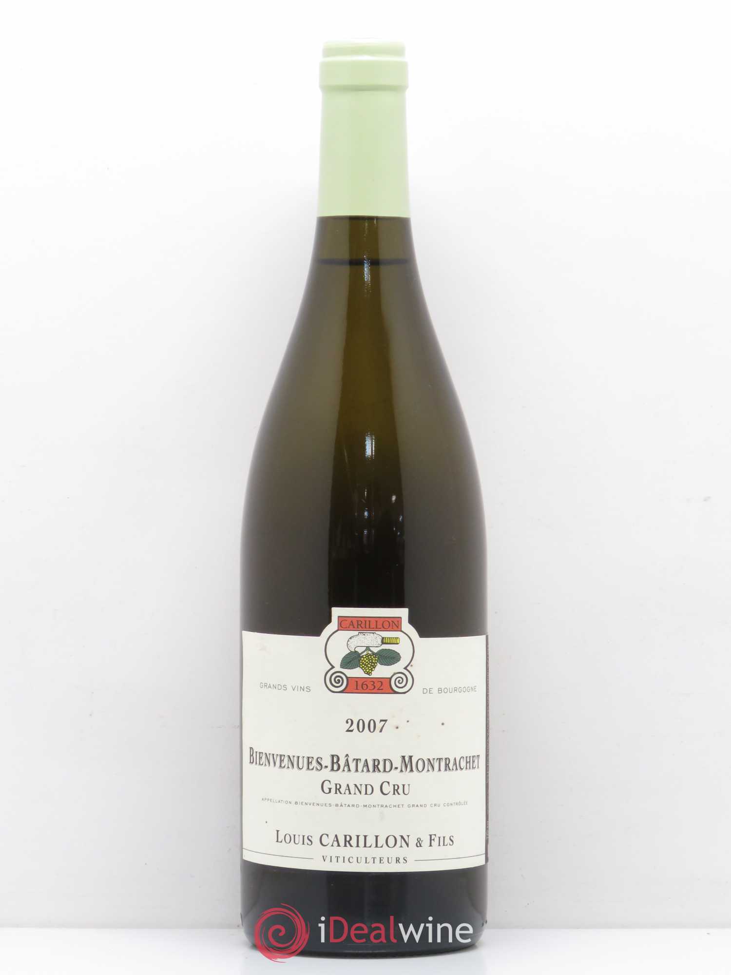 Bienvenues-Bâtard-Montrachet Grand Cru Louis Carillon & Fils 2007 - Lot de 1 bouteille - 0