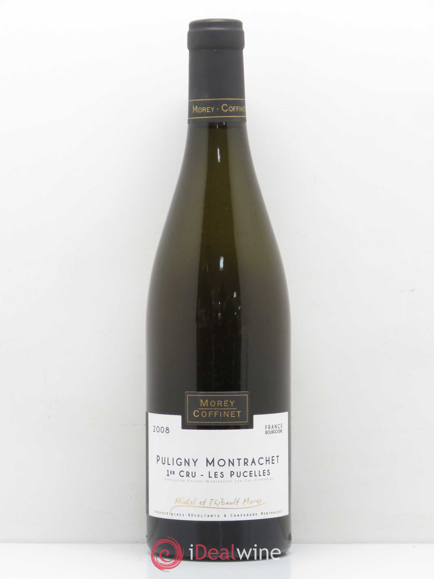 Puligny-Montrachet 1er Cru Les Pucelles Domaine Morey Coffinet 2008 - Posten von 1 Flasche - 0