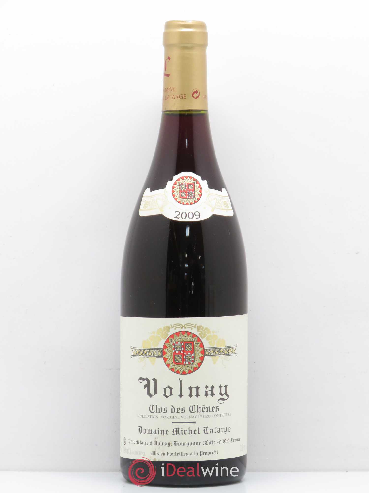 Volnay 1er Cru Clos des Chênes Lafarge (Domaine) 2009 - Lot de 1 bouteille - 0