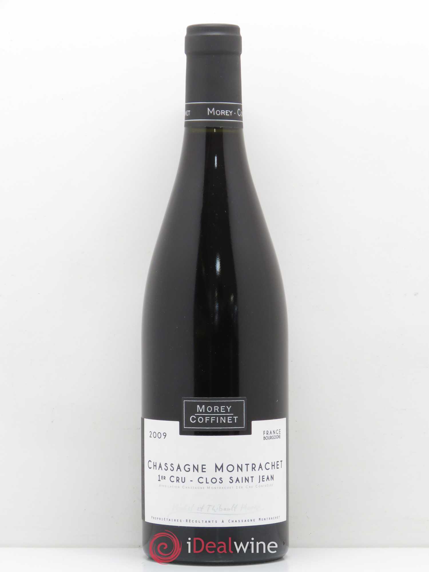 Chassagne-Montrachet 1er Cru Clos Saint Jean Domaine Morey Coffinet 2009 - Posten von 1 Flasche - 0