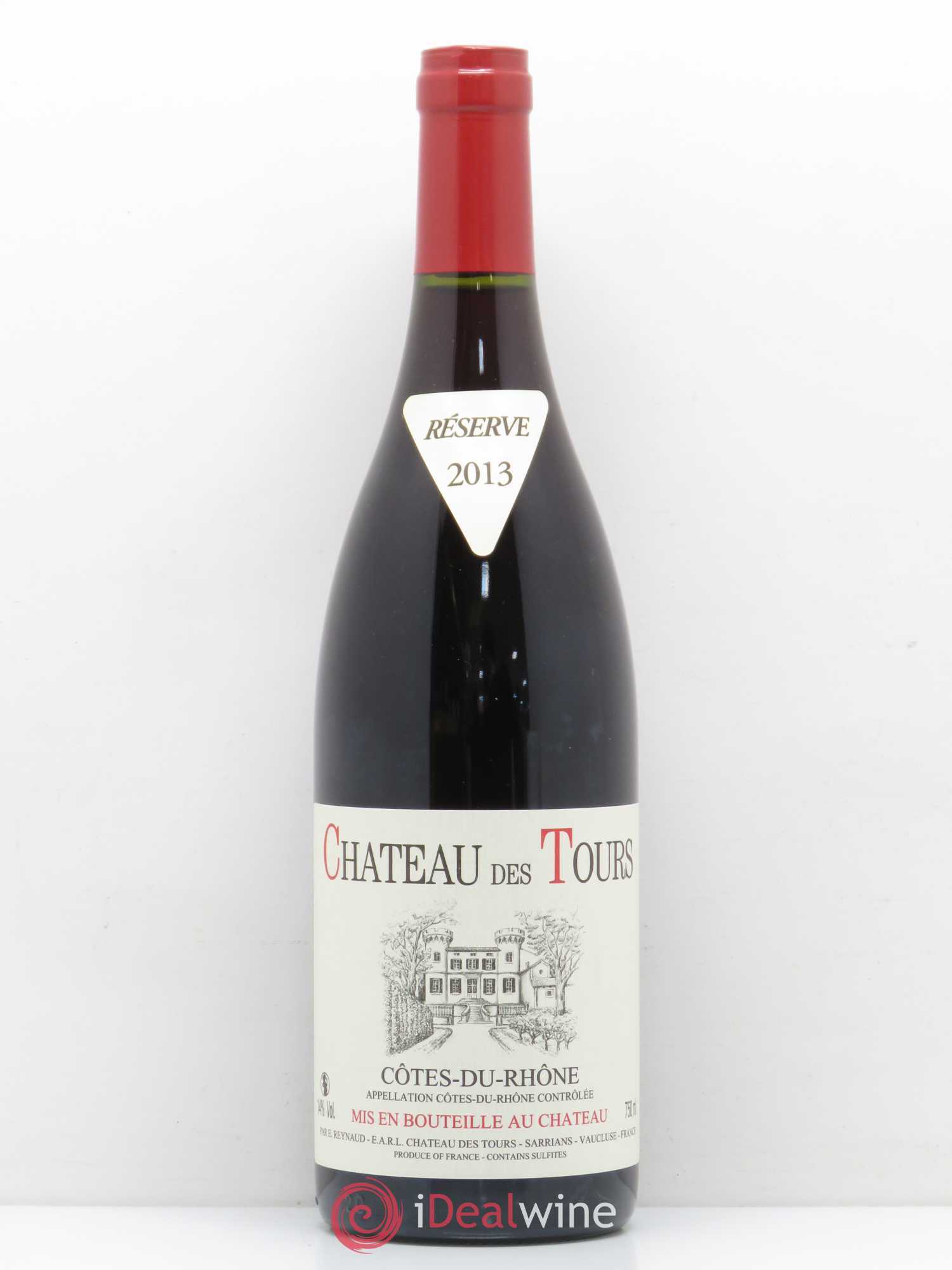 Côtes-du-Rhône Château des Tours Emmanuel Reynaud 2013 - Lot de 1 bouteille - 0