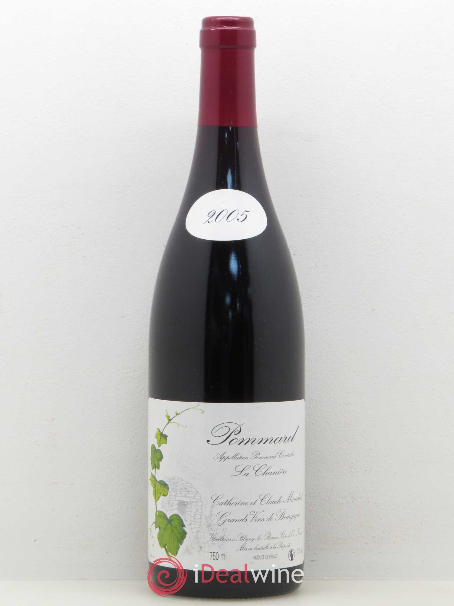 Pommard La Chanière Domaine Catherine et Claude Maréchal 2005 - Posten von 1 Flasche - 0