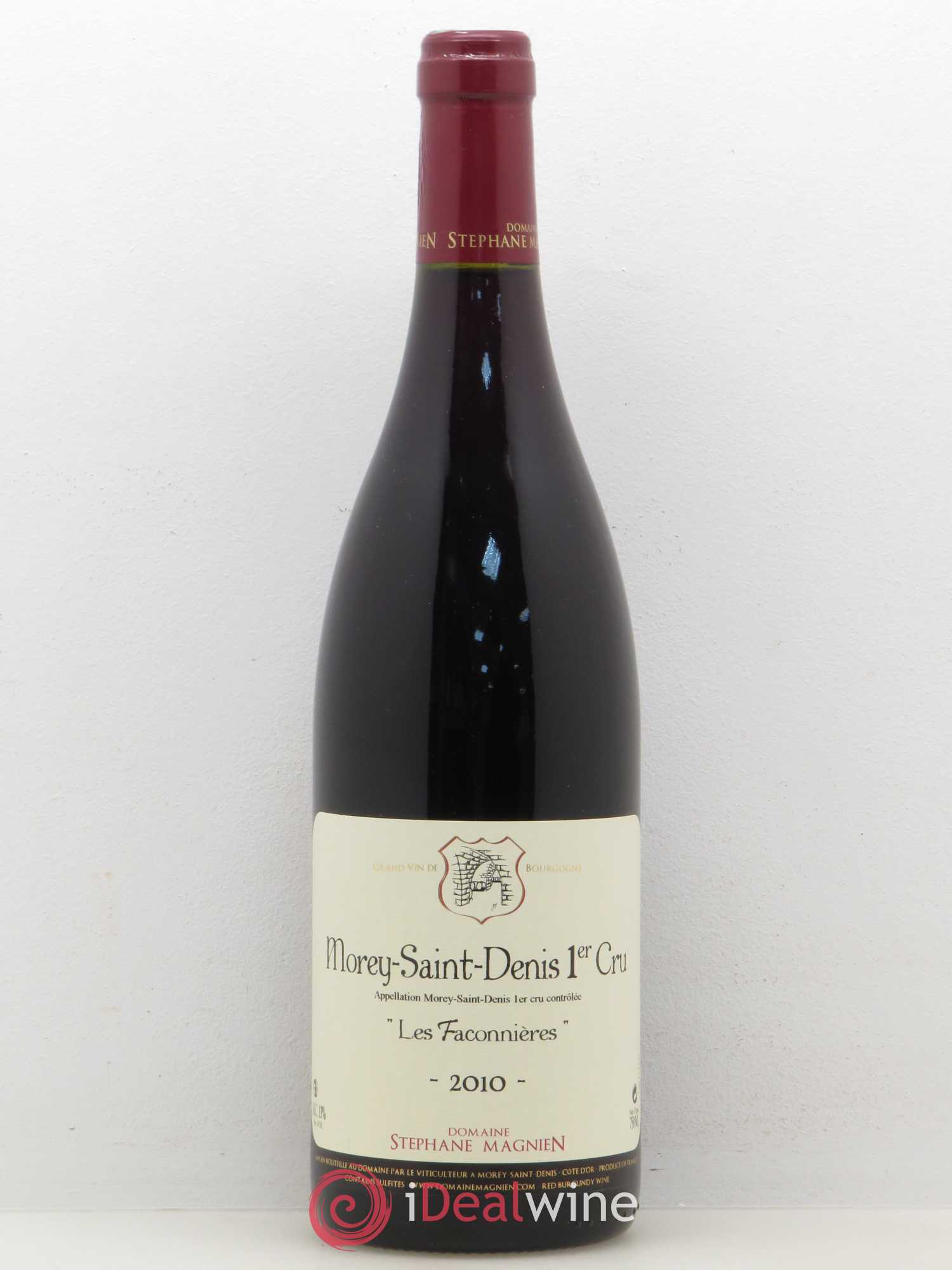 Morey-Saint-Denis 1er Cru Les Faconnieres Domaine Stephane Magnien 2010 - Posten von 1 Flasche - 0
