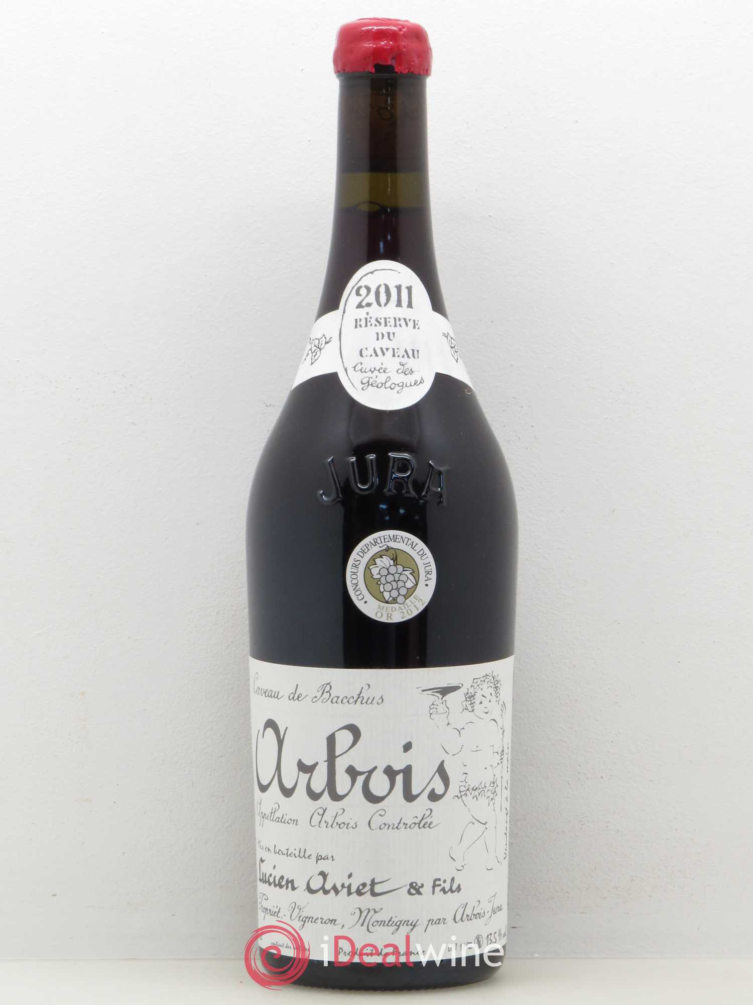 Arbois Cuvée Des Geologues Trousseau Rosiere Domaine Lucien Aviet 2011 - Posten von 1 Flasche - 0