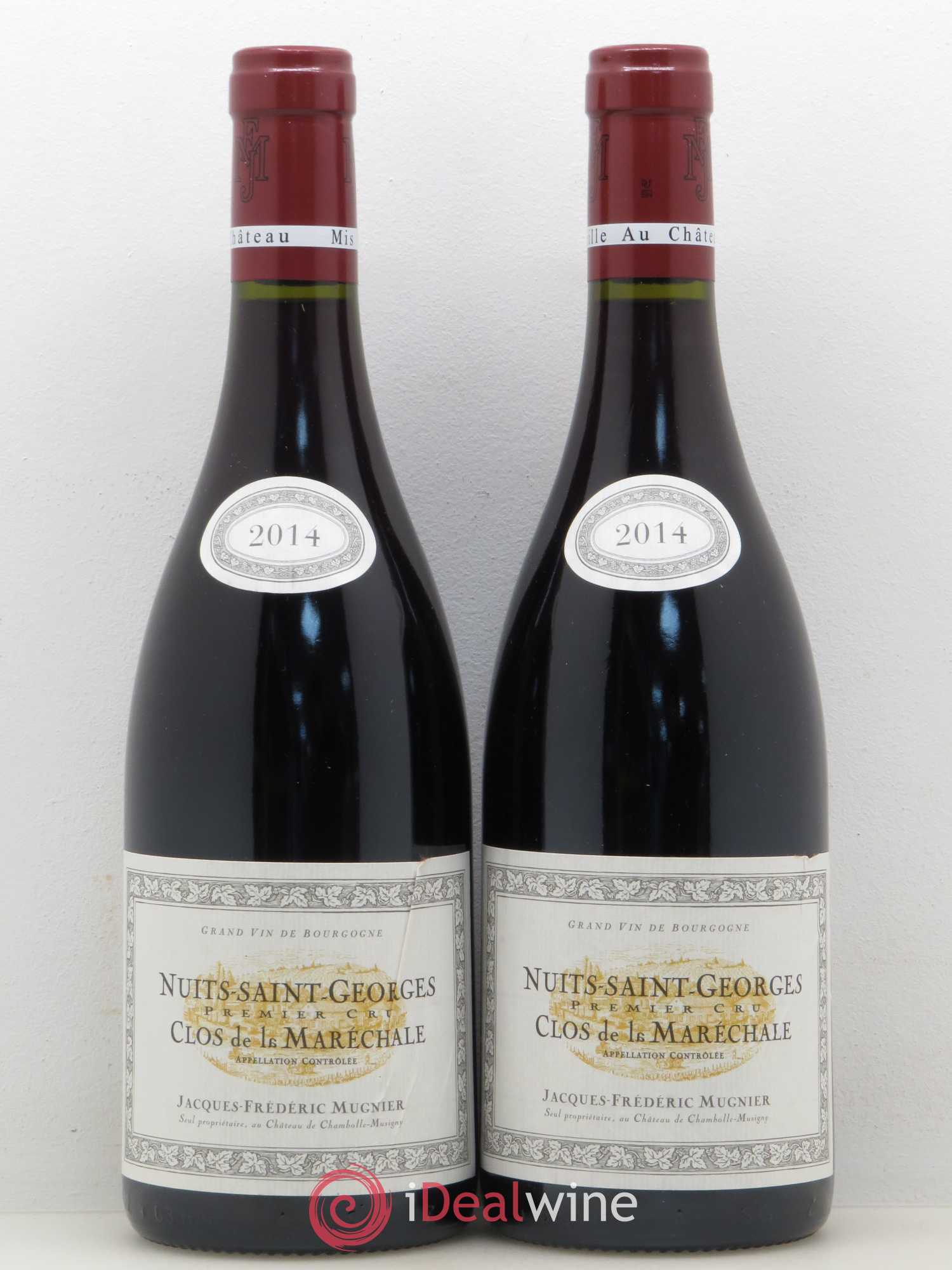 Nuits-Saint-Georges 1er Cru Clos de La Maréchale Jacques-Frédéric Mugnier 2014 - Lot de 2 bouteilles - 0