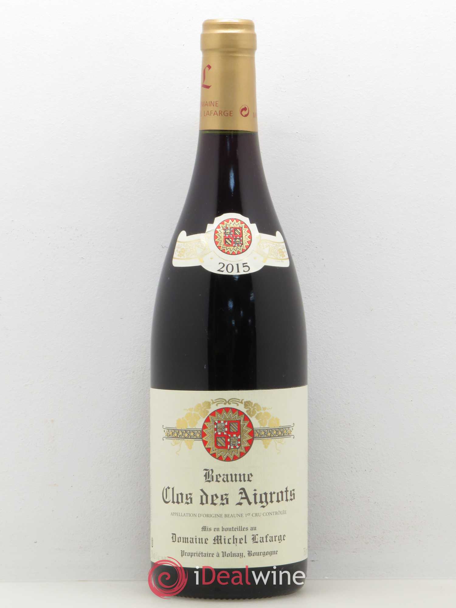 Beaune 1er Cru Clos des Aigrots Domaine Lafarge (sans prix de réserve) 2015 - Posten von 1 Flasche - 0