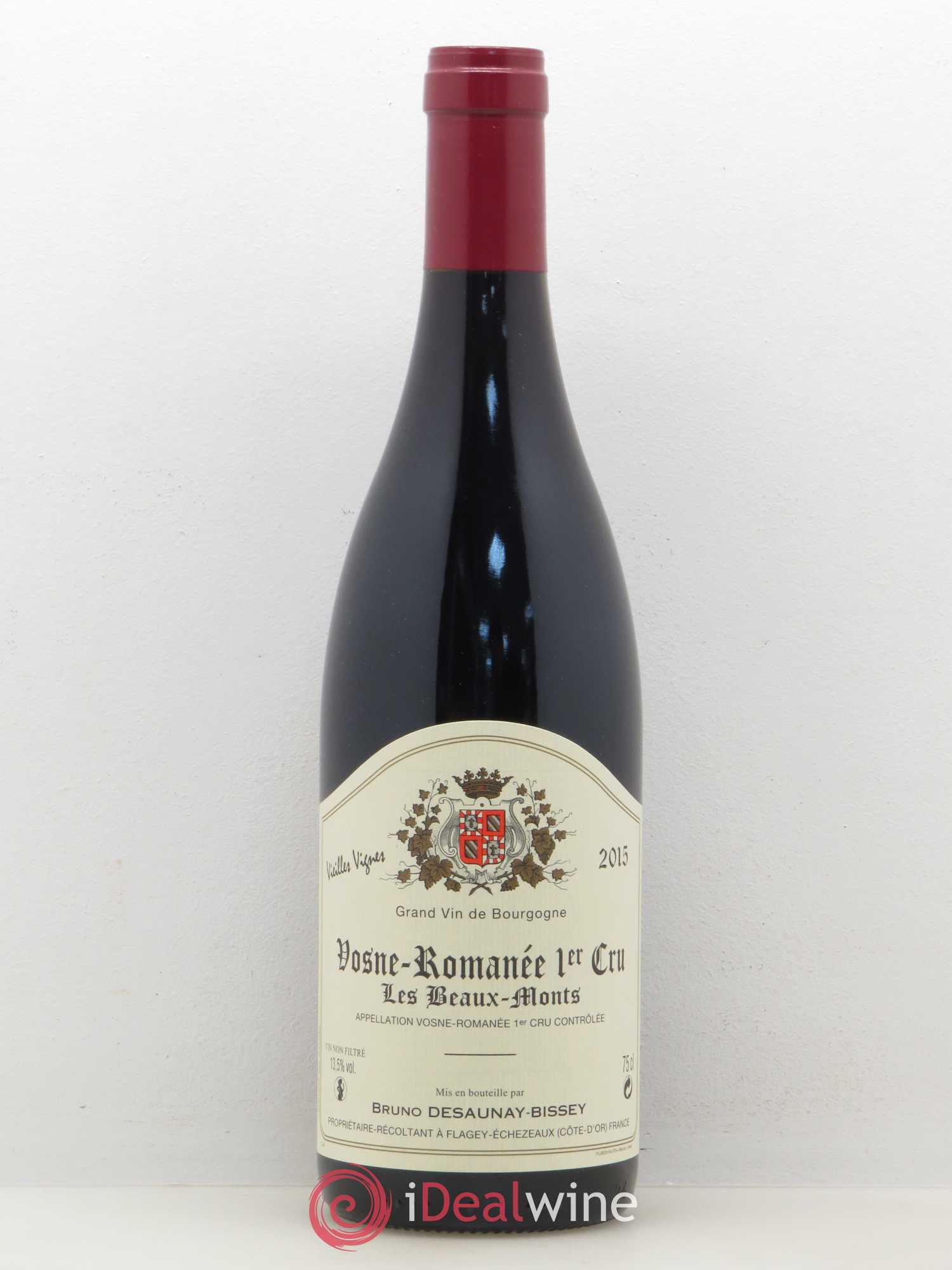 Vosne-Romanée 1er Cru Les Beaux Monts Vieilles Vignes Domaine Desaunay Bissey 2015 - Posten von 1 Flasche - 0
