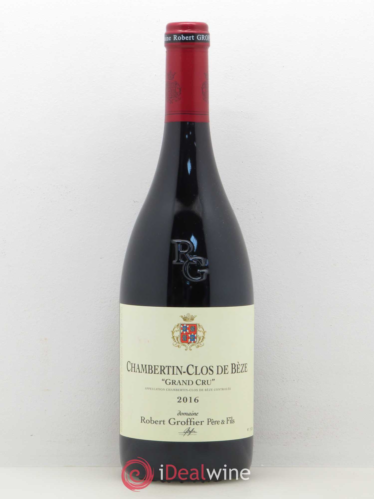 Chambertin Clos de Bèze Grand Cru Robert Groffier Père & Fils (Domaine) (sans prix de réserve) 2016 - Lot de 1 bouteille - 0