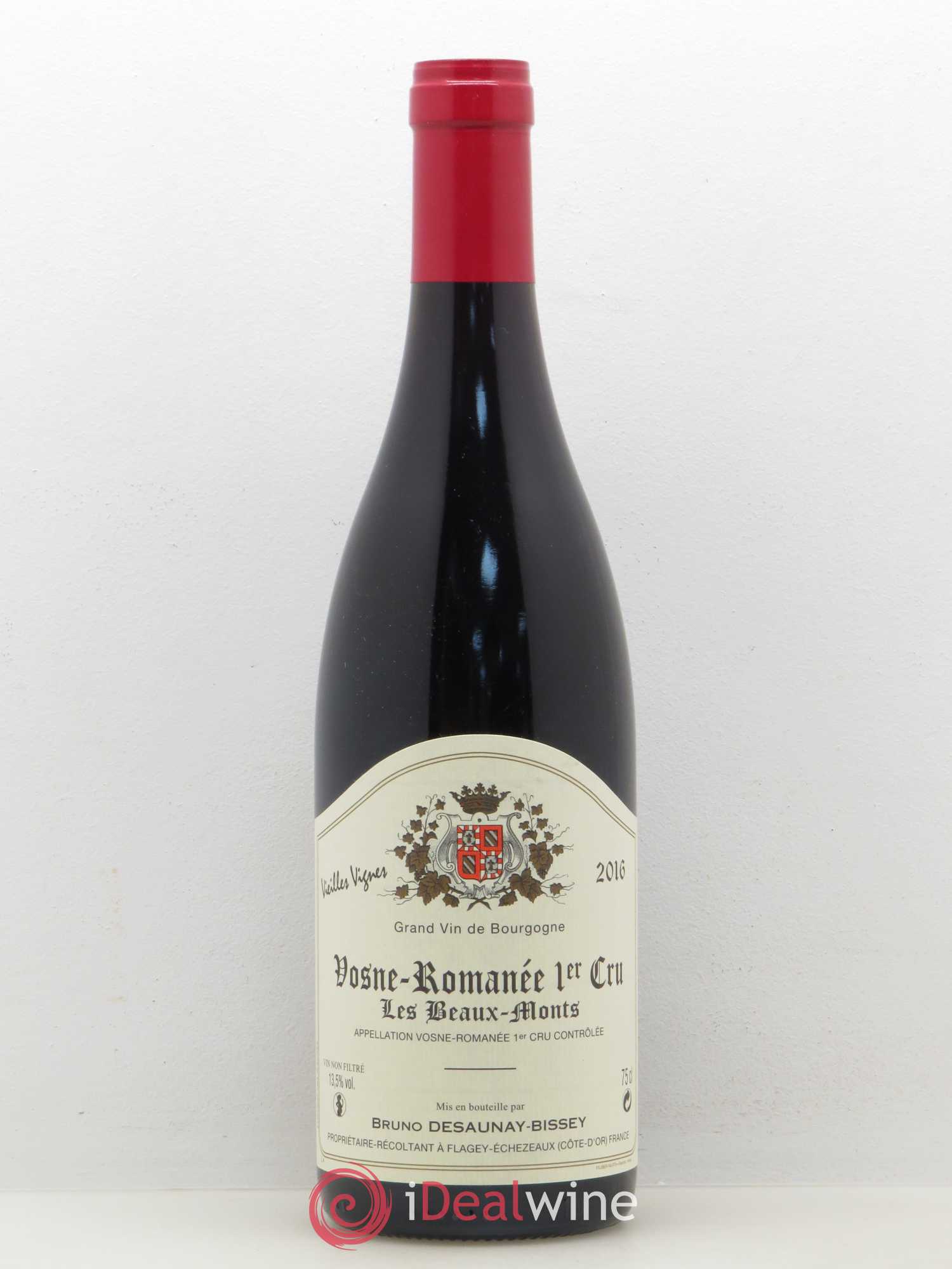 Vosne-Romanée 1er Cru Vieilles Vignes Les Beaux Monts Domaine Desaunay Bissey 2016 - Posten von 1 Flasche - 0