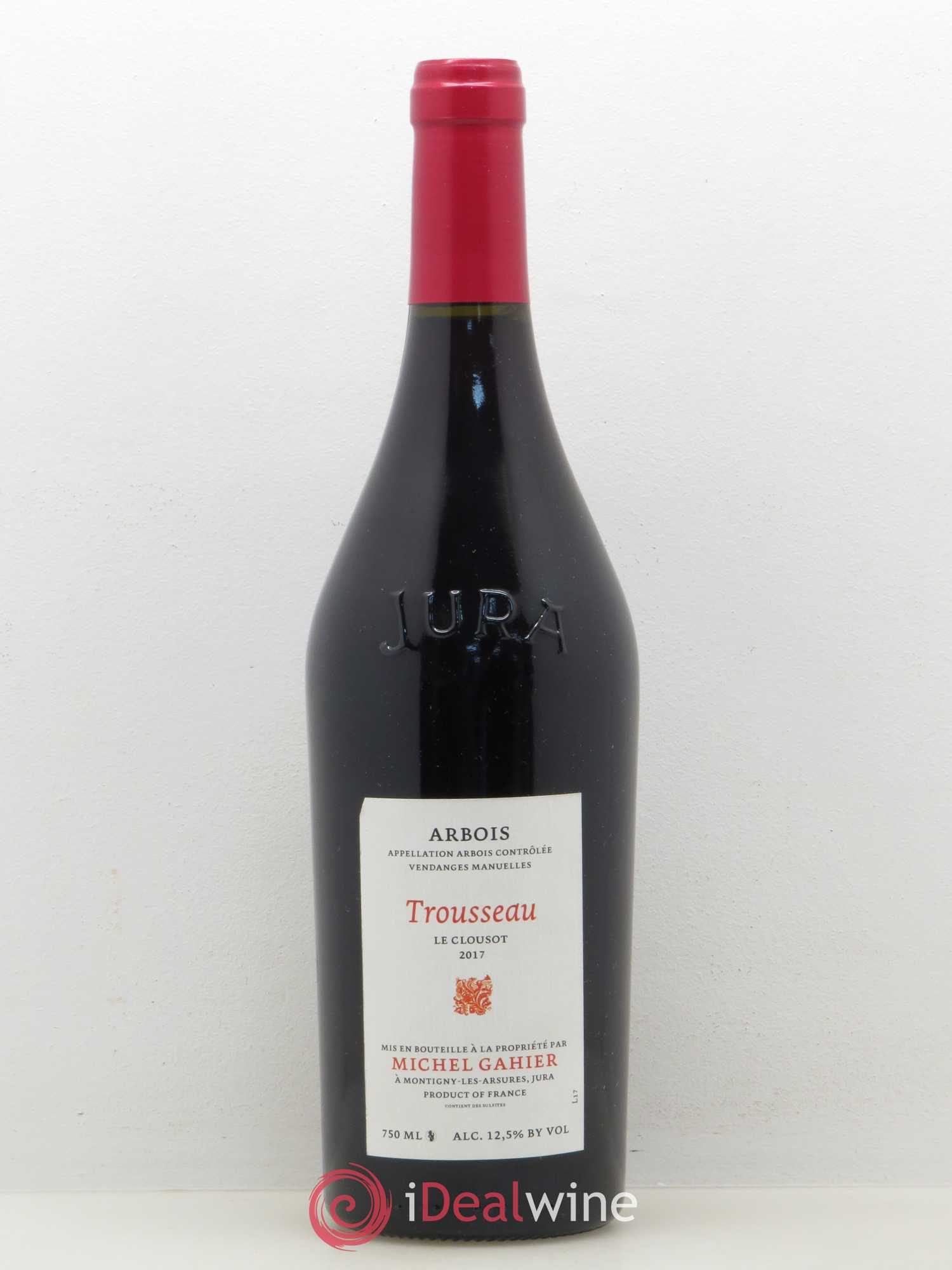 Arbois Le Clousot Trousseau Domaine Michel Gahier 2017 - Posten von 1 Flasche - 0