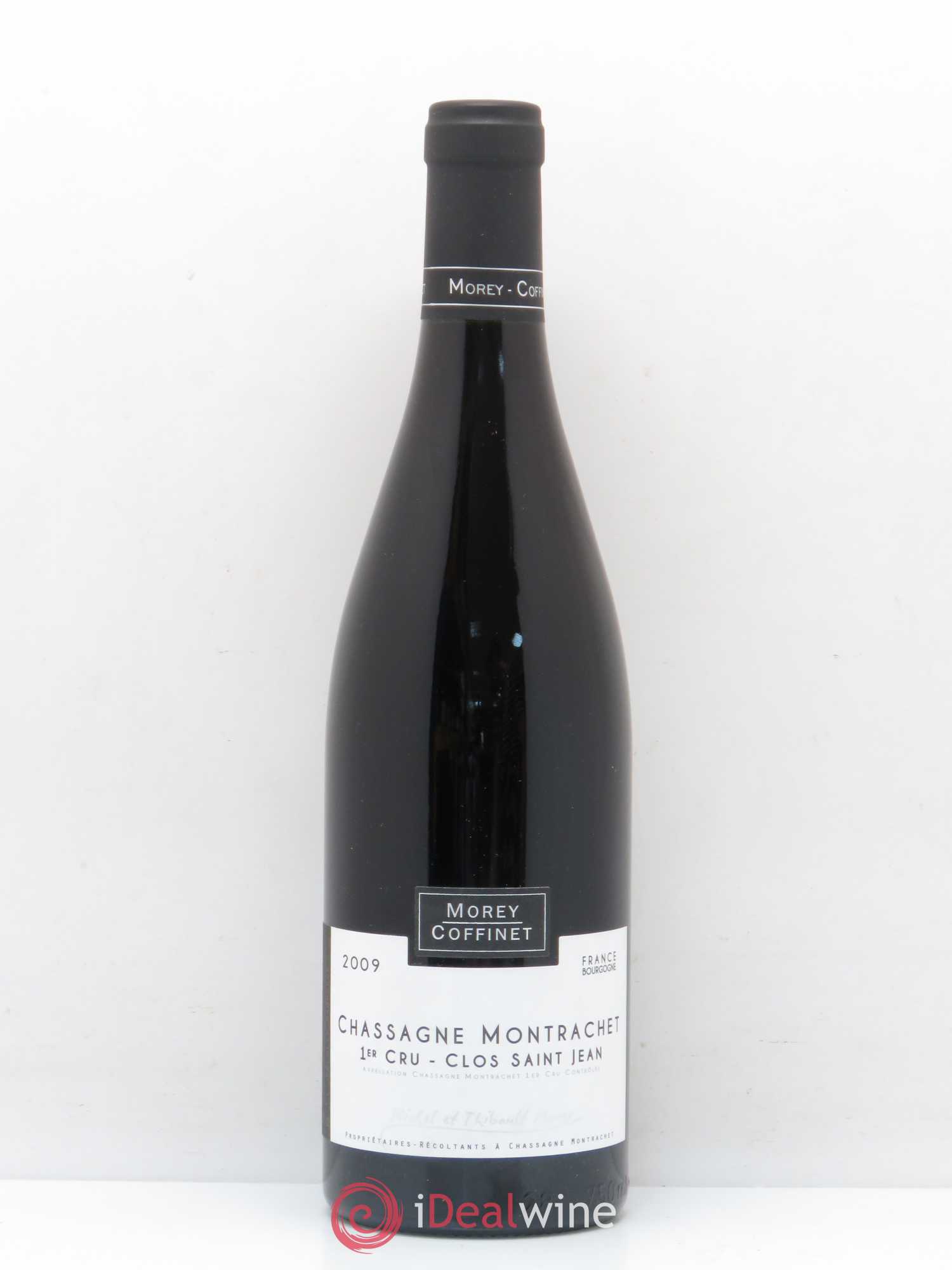 Chassagne-Montrachet 1er Cru Clos Saint Jean Domaine Morey Coffinet 2009 - Posten von 1 Flasche - 0
