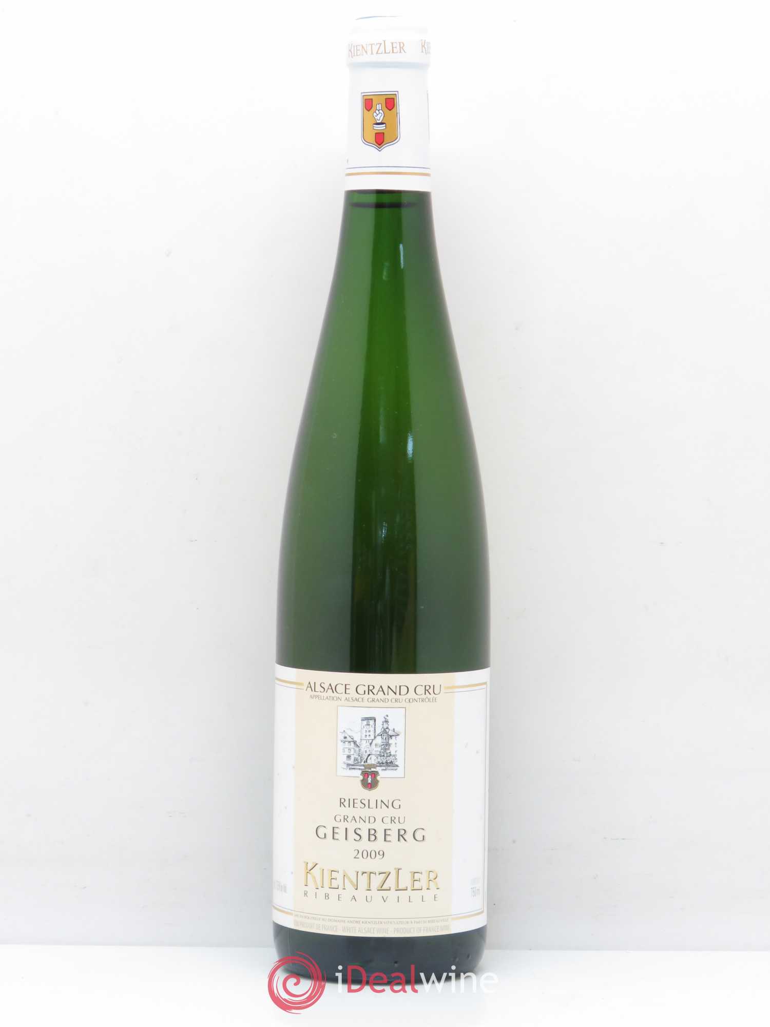 Alsace Riesling Grand Cru Geisberg Kientzler 2009 - Lot de 1 bouteille - 0