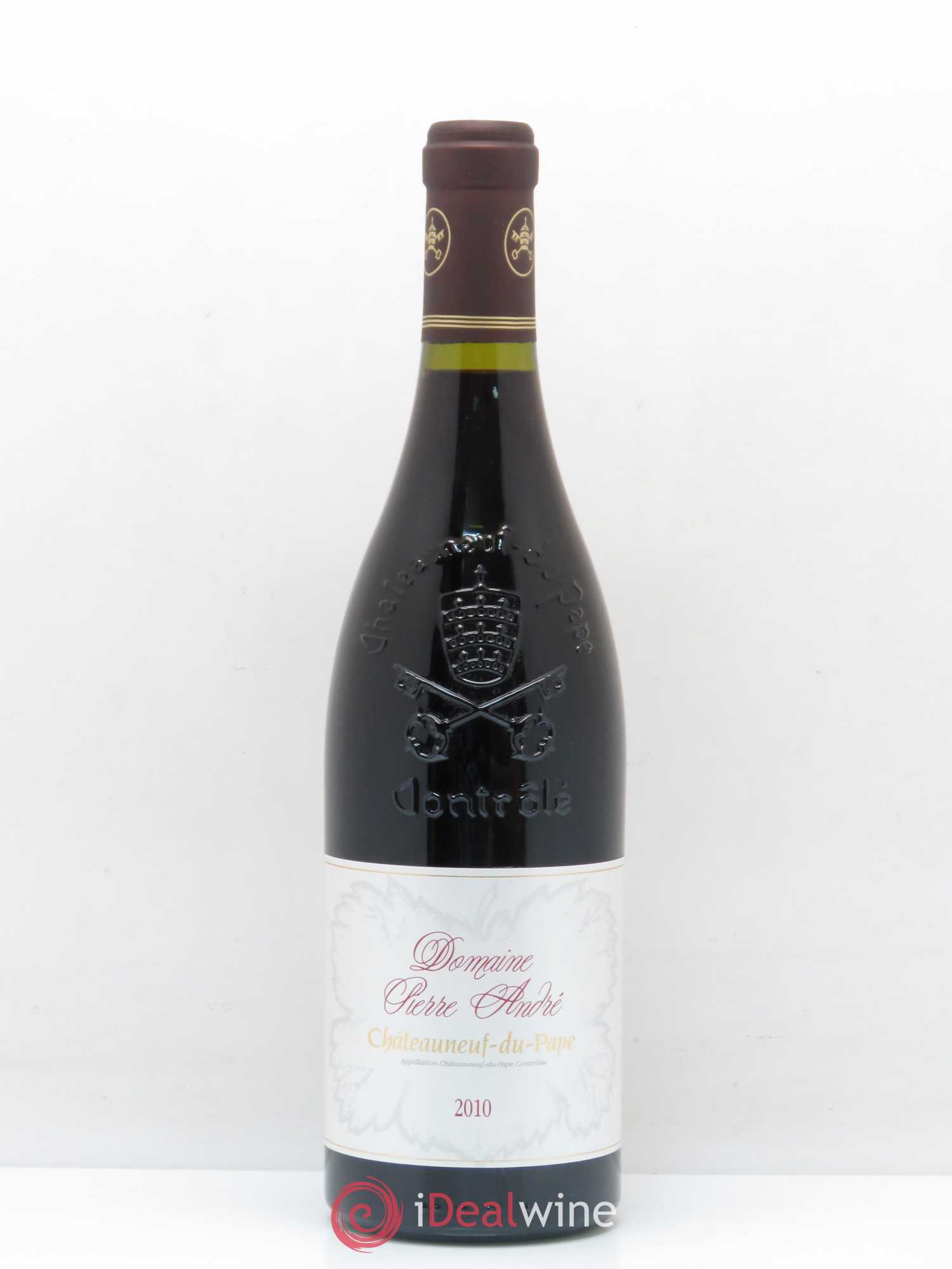 Châteauneuf-du-Pape Domaine Pierre André 2010 - Posten von 1 Flasche - 0