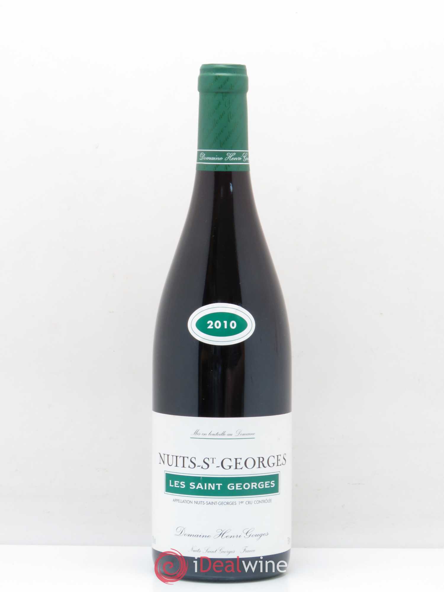 Nuits-Saint-Georges 1er Cru Les Saints Georges Henri Gouges 2010 - Lot de 1 bouteille - 0
