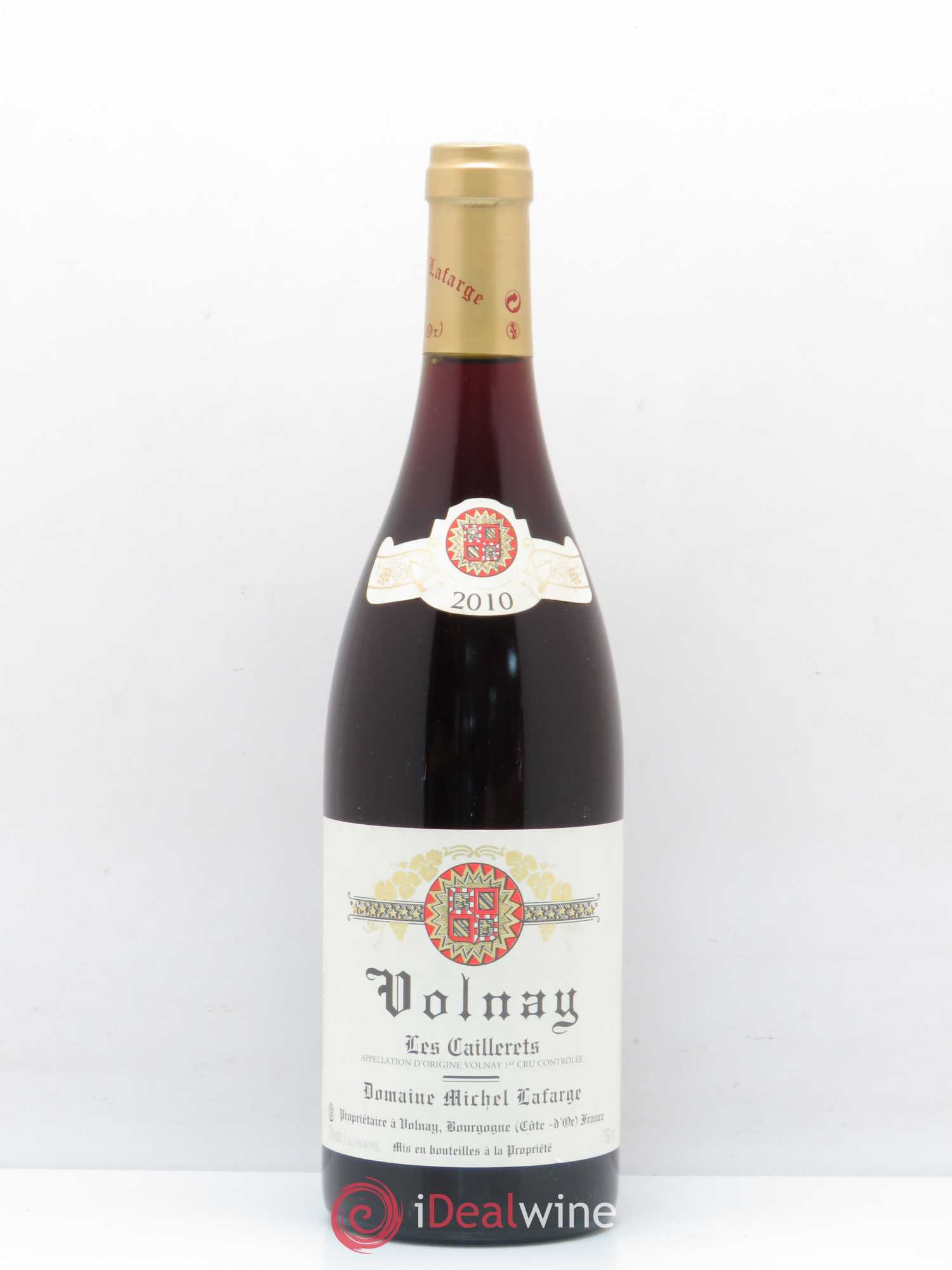 Volnay 1er Cru Les Caillerets Lafarge (Domaine) 2010 - Lot de 1 bouteille - 0