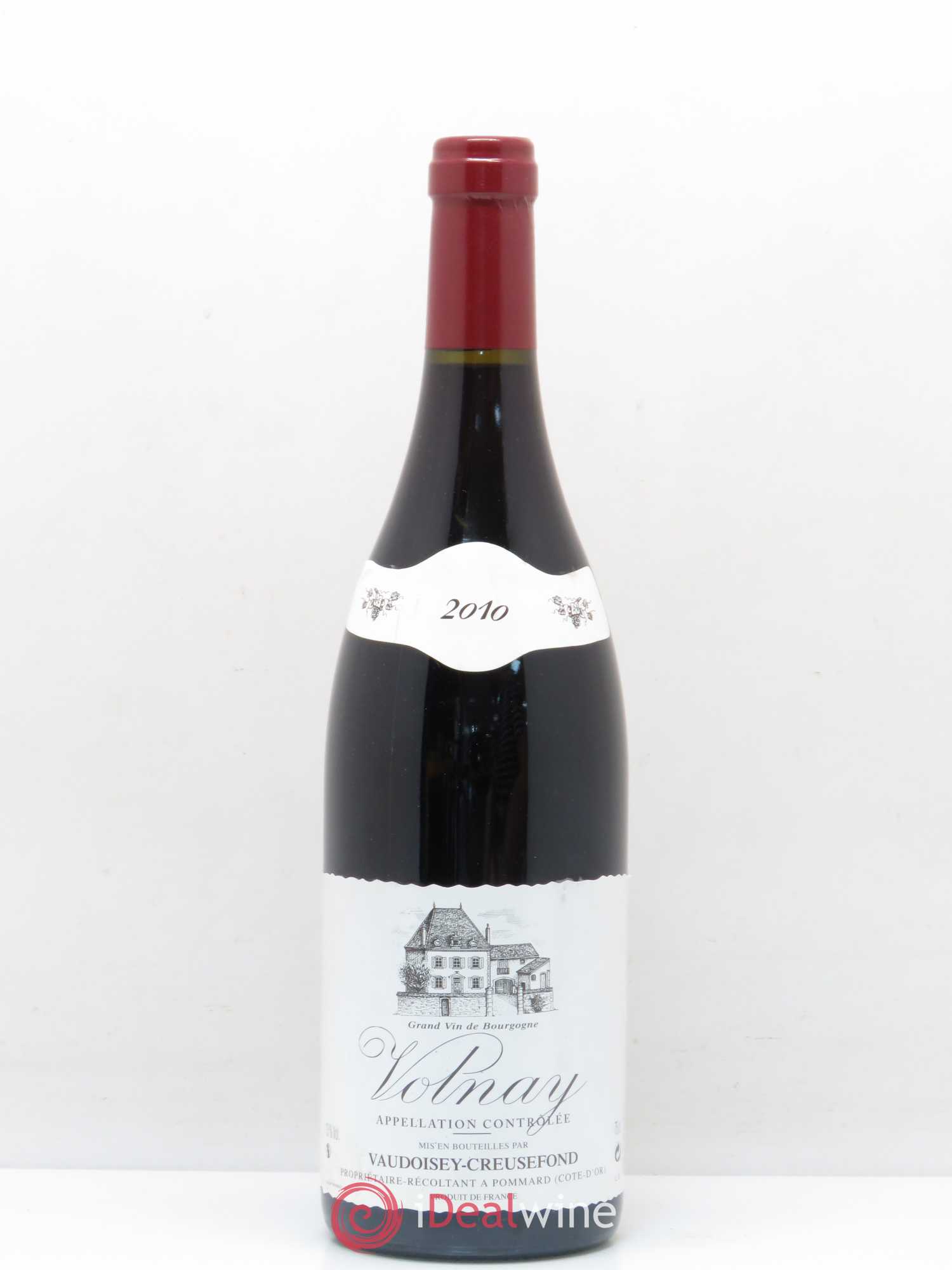 Volnay Vaudoisey Creusefond 2010 - Lot de 1 bouteille - 0