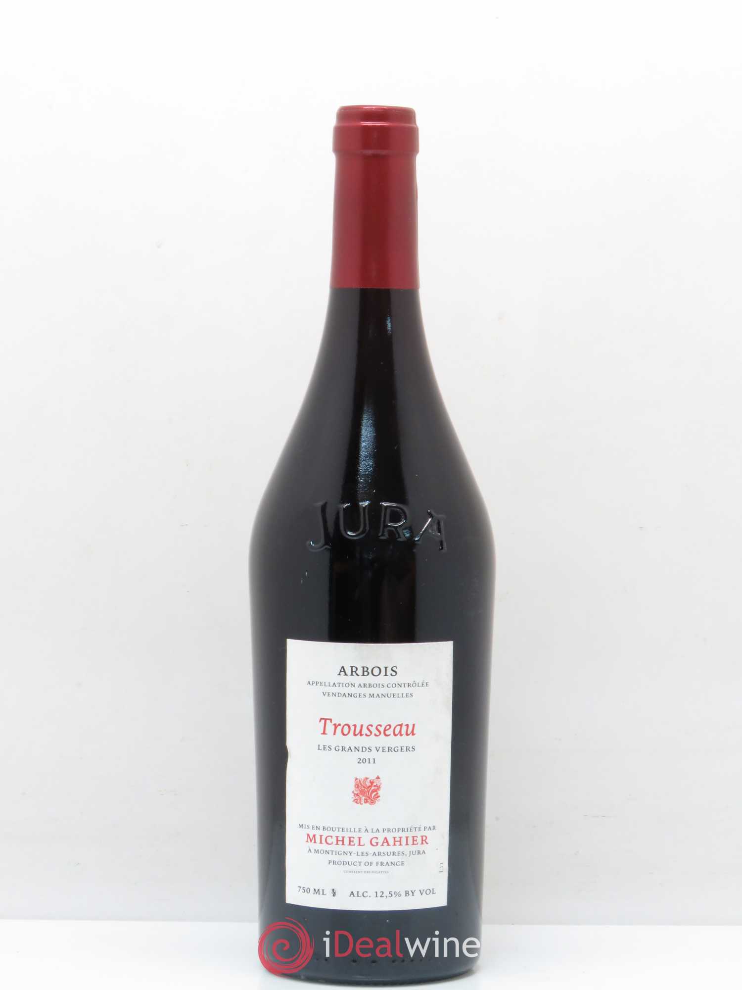 Arbois Les Grands Vergers Trousseau Domaine Michel Gahier 2011 - Posten von 1 Flasche - 0