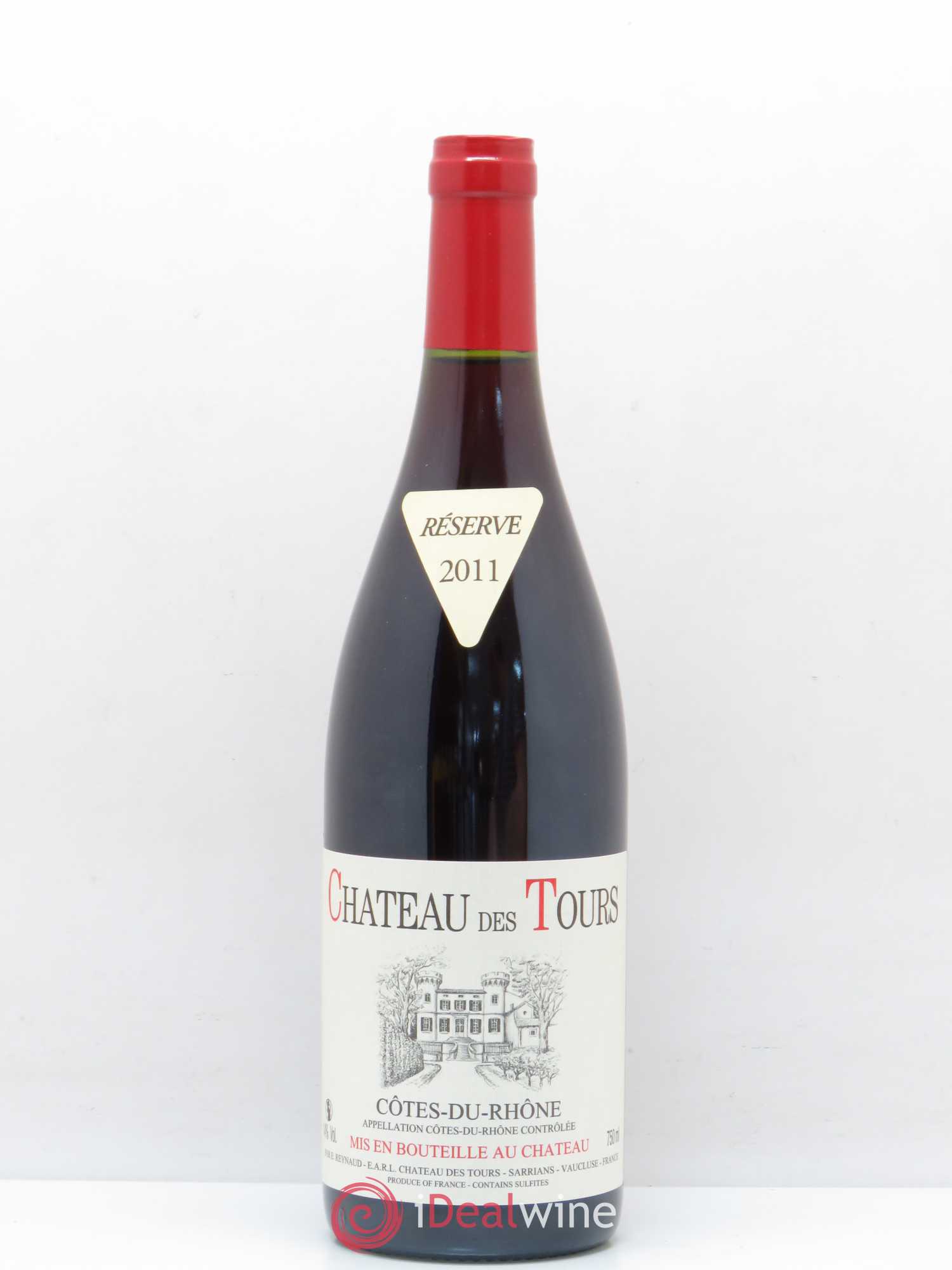 Côtes-du-Rhône Château des Tours Emmanuel Reynaud 2011 - Lot de 1 bouteille - 0