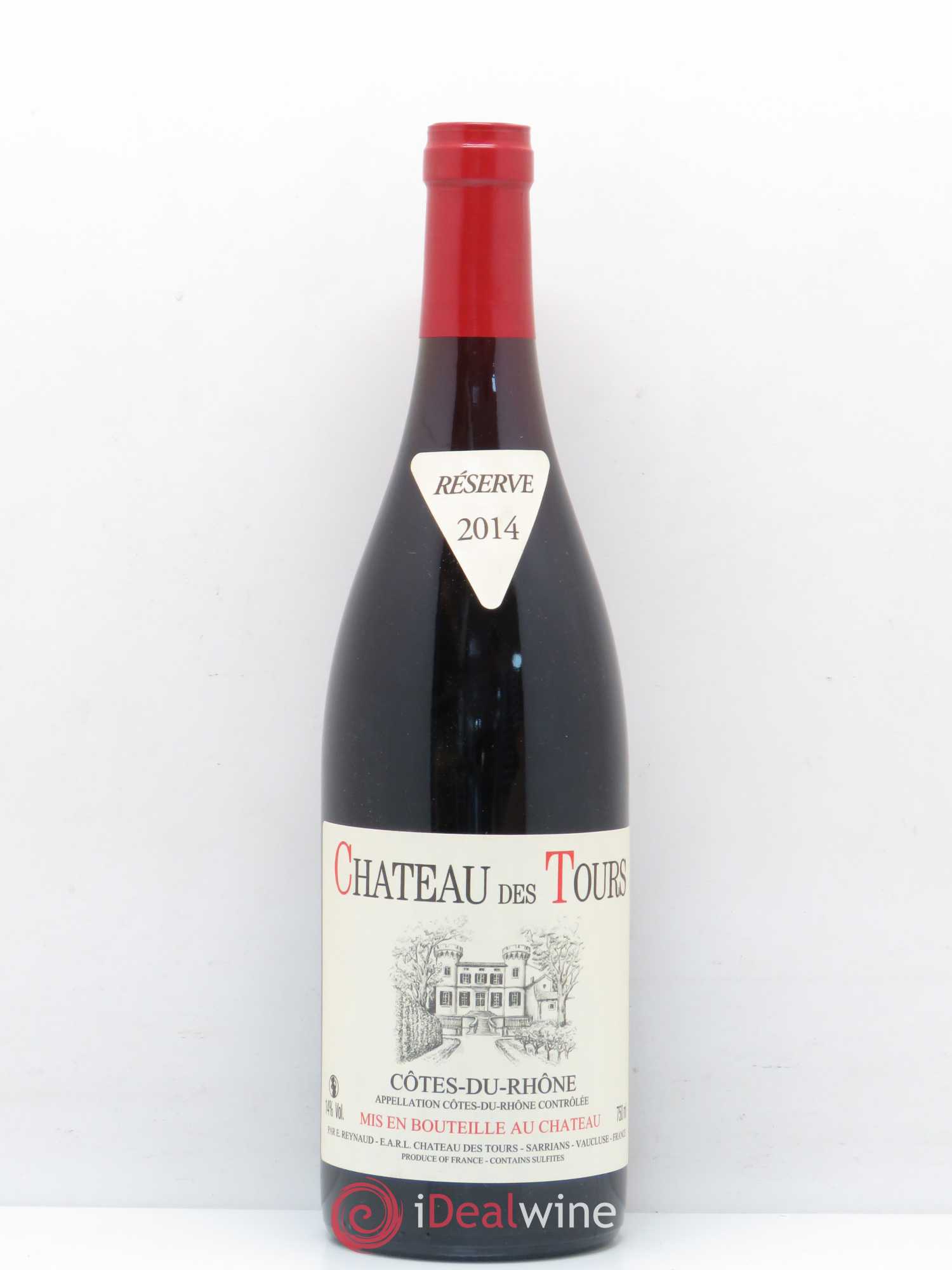 Côtes-du-Rhône Château des Tours Emmanuel Reynaud 2014 - Lot de 1 bouteille - 0