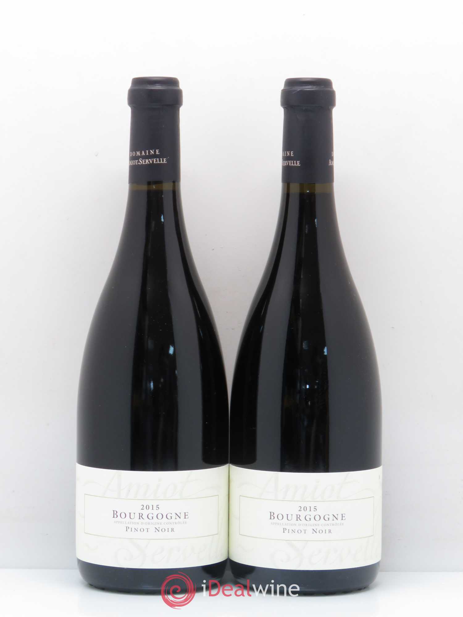 Bourgogne Pinot Noir Domaine Amiot Servelle 2015 - Posten von 2 Flaschen - 0