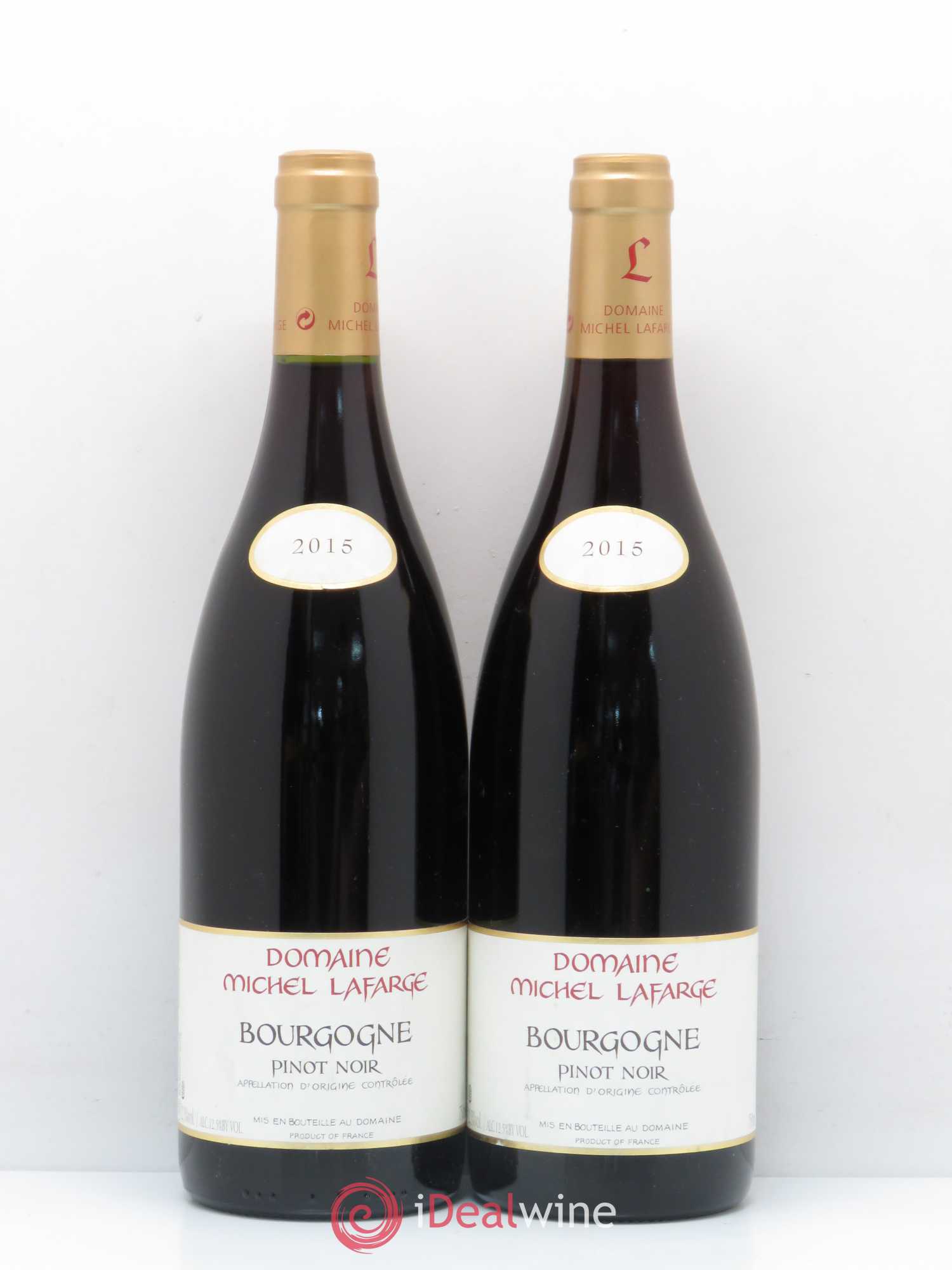 Bourgogne Pinot Noir Domaine Lafarge 2015 - Posten von 2 Flaschen - 0