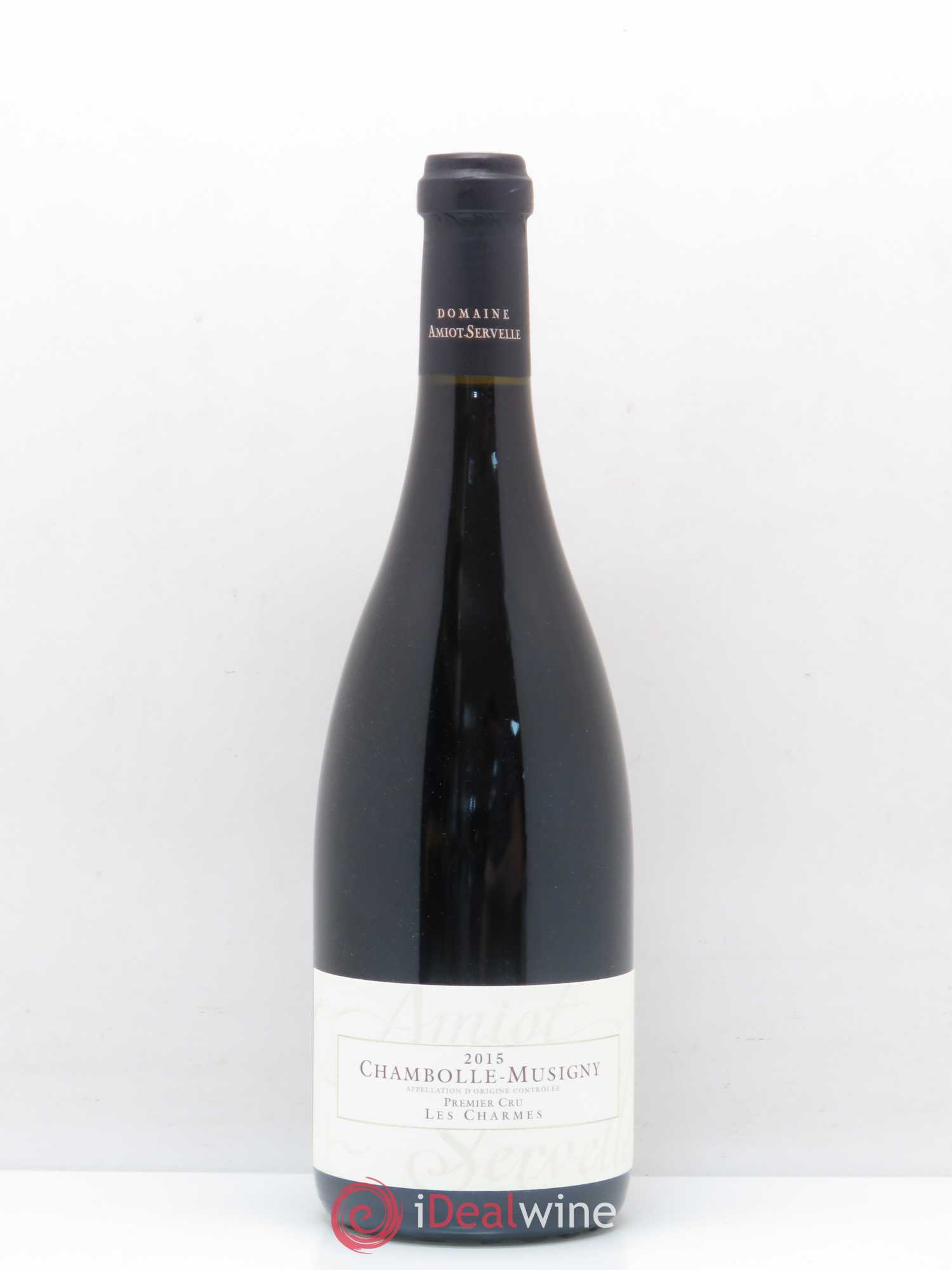 Chambolle-Musigny 1er Cru Les Charmes Amiot-Servelle 2015 - Lot de 1 bouteille - 0