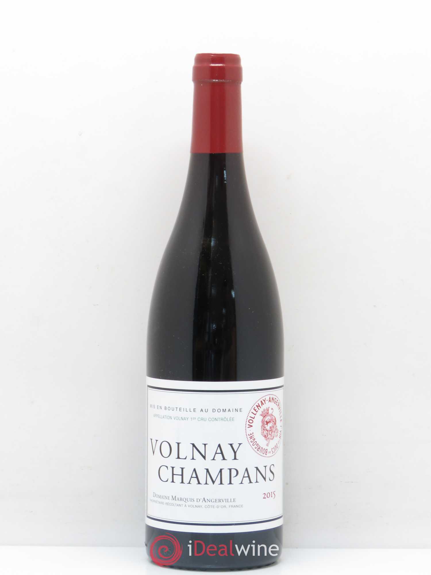 Volnay 1er Cru Champans Marquis d'Angerville (Domaine) 2015 - Lot de 1 bouteille - 0