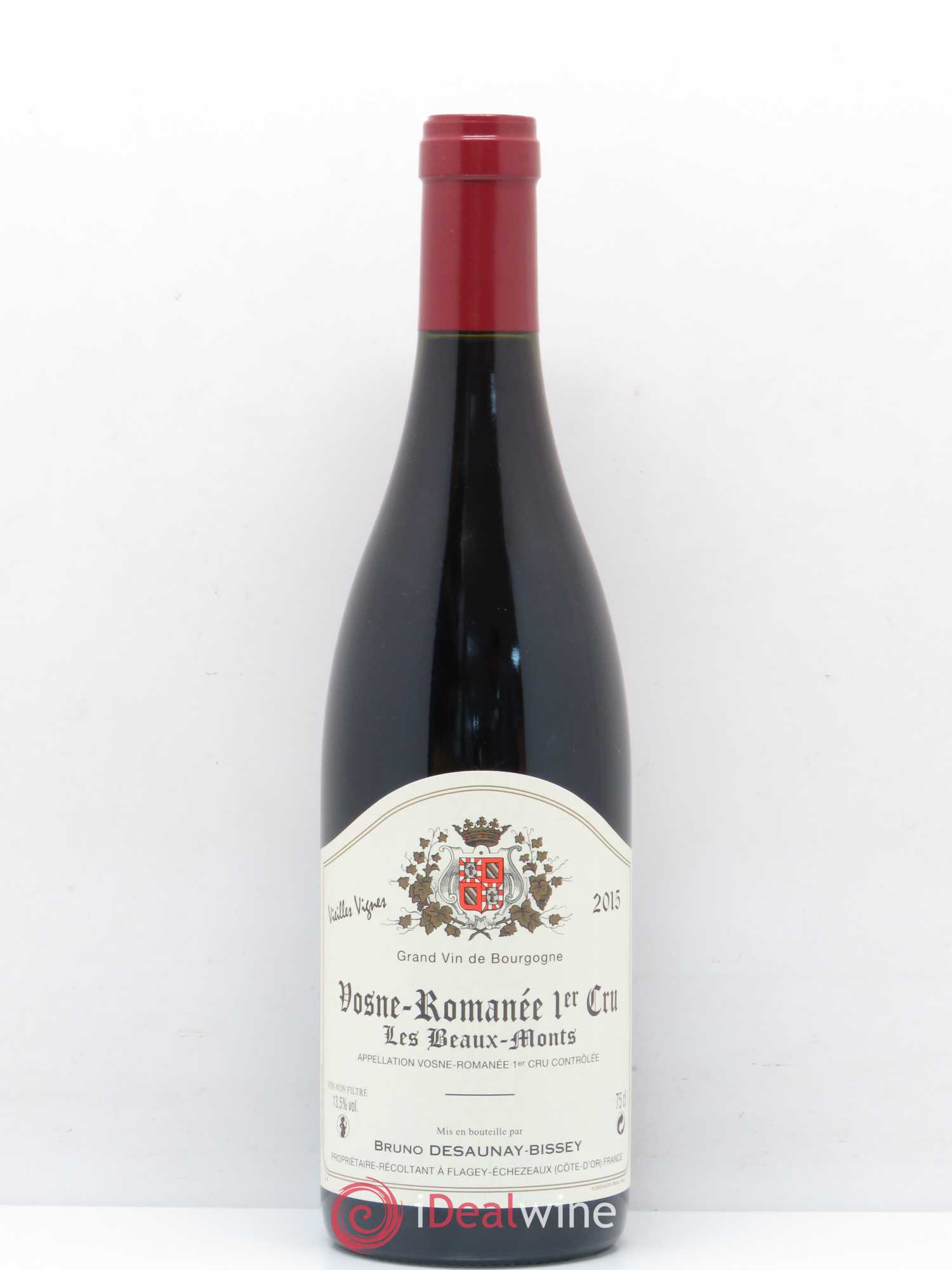 Vosne-Romanée 1er Cru Les Beaux Monts Domaine Desaunay Bissey Vieilles Vignes 2015 - Posten von 1 Flasche - 0