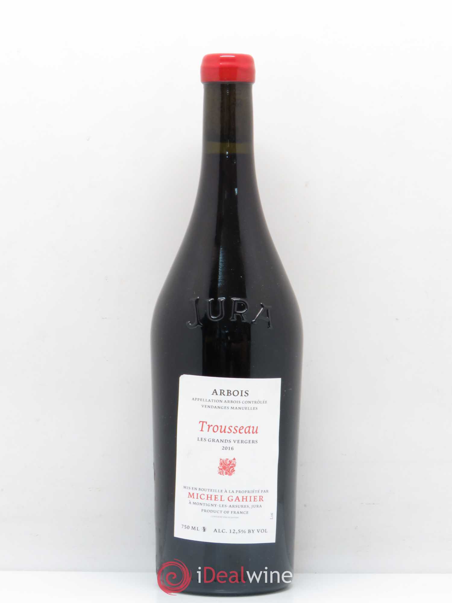 Arbois Les Grands Vergers Trousseau Domaine Michel Gahier 2016 - Posten von 1 Flasche - 0