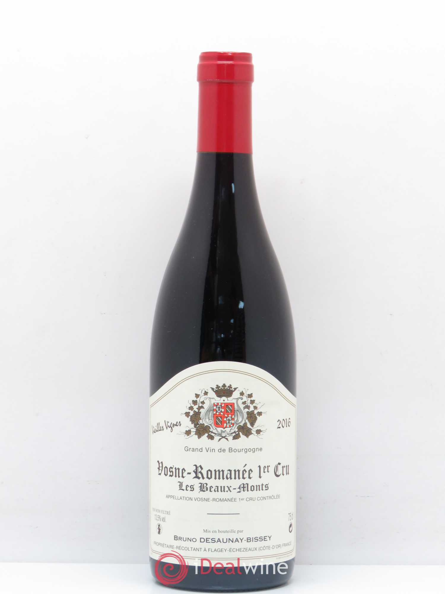 Vosne-Romanée 1er Cru Les Beaux Monts Domaine Desaunay Bissey Vieilles Vignes 2016 - Posten von 1 Flasche - 0