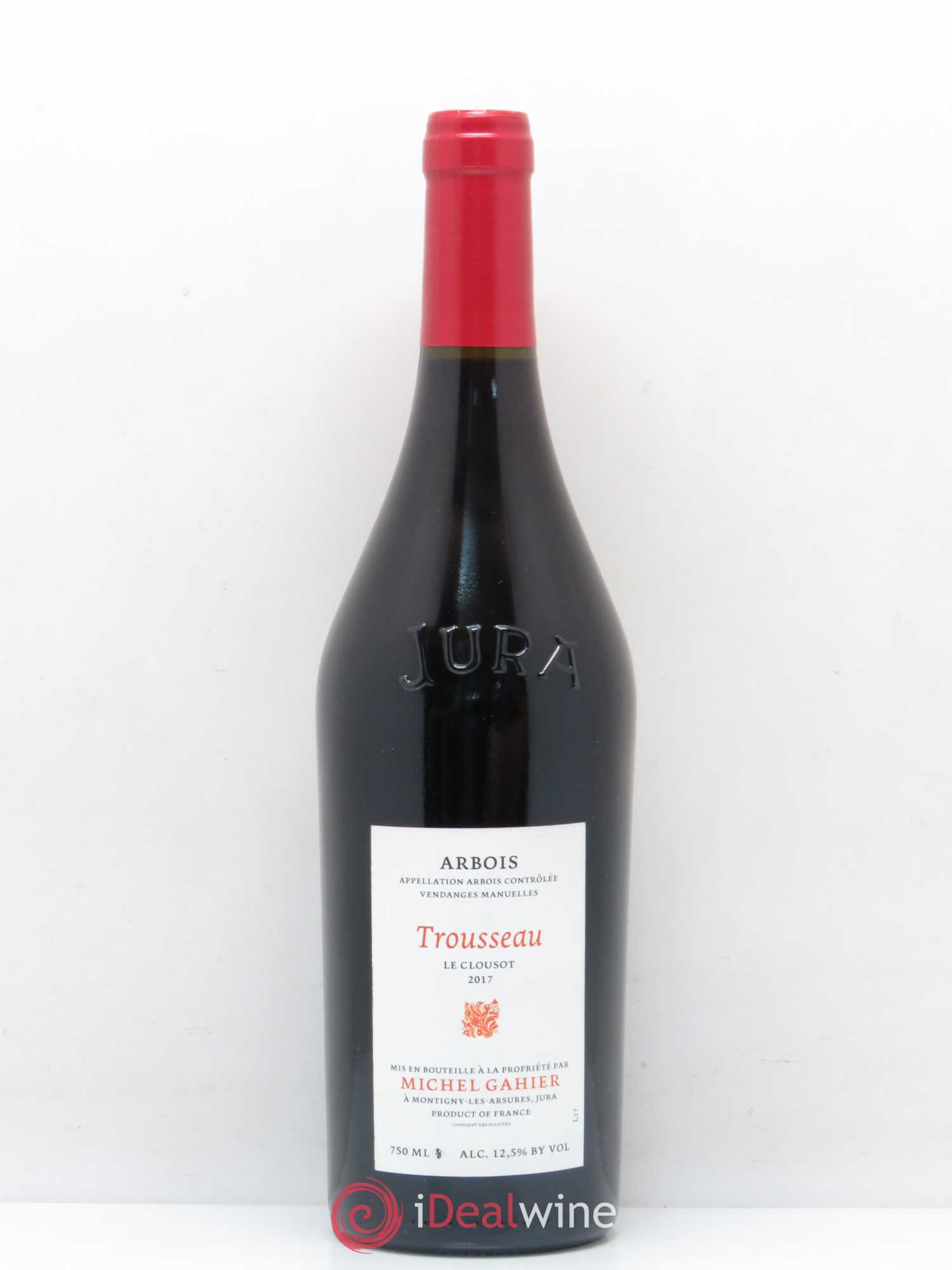 Arbois Le Clousot Trousseau Domaine Michel Gahier 2017 - Posten von 1 Flasche - 0