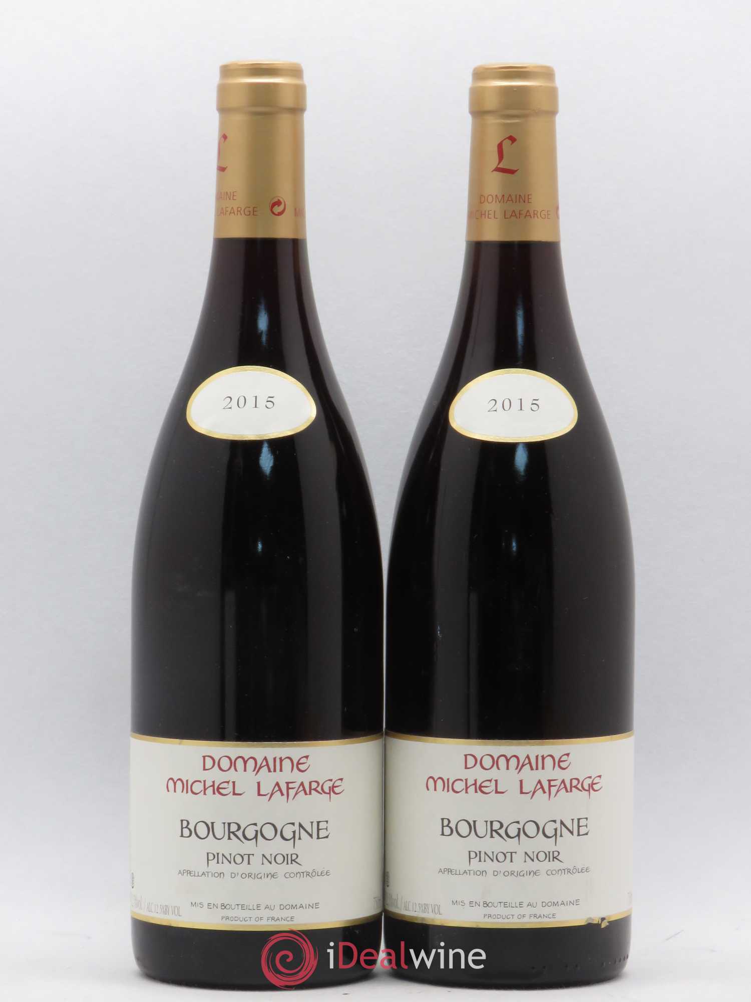 Bourgogne Pinot Noir Domaine Lafarge 2015 - Posten von 2 Flaschen - 0