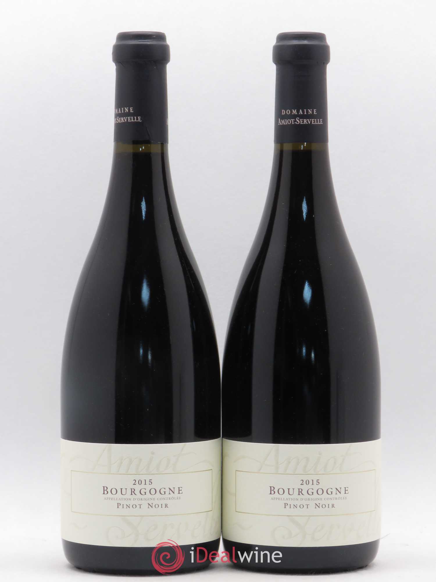 Bourgogne Pinot Noir Domaine Amiot Servelle 2015 - Posten von 2 Flaschen - 0