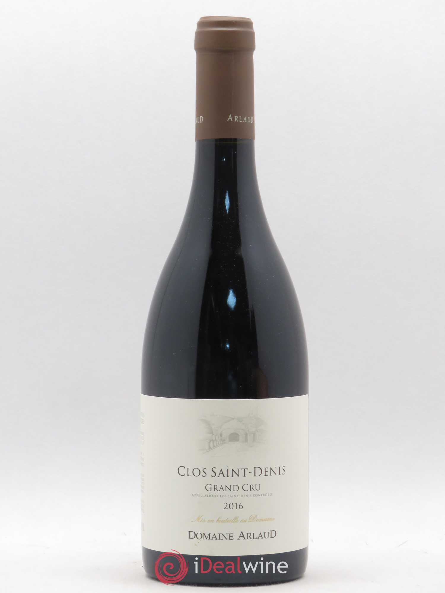 Clos Saint-Denis Grand Cru Arlaud 2016 - Lot de 1 bouteille - 0