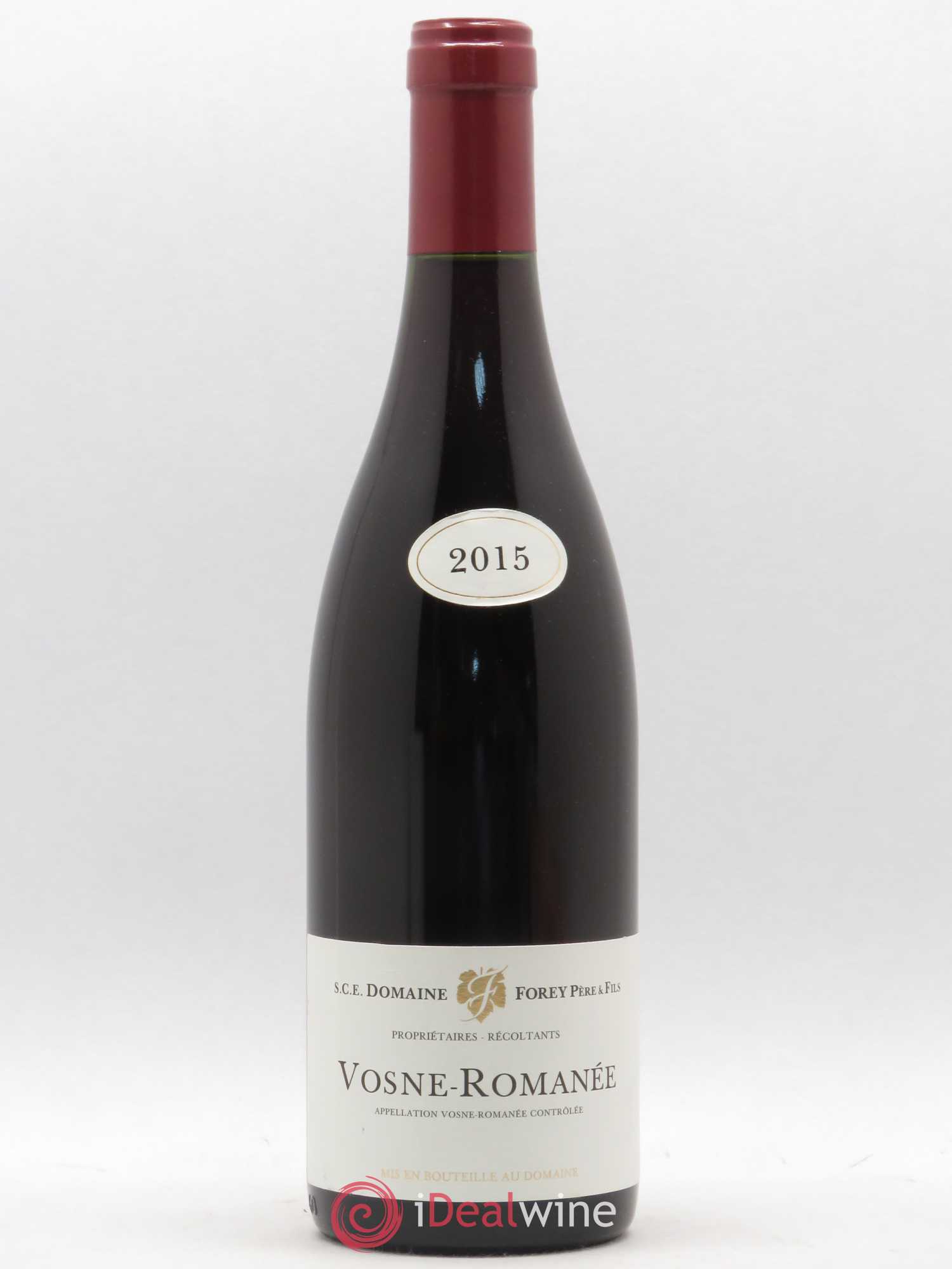 Vosne-Romanée Régis Forey 2015 - Lot de 1 bouteille - 0