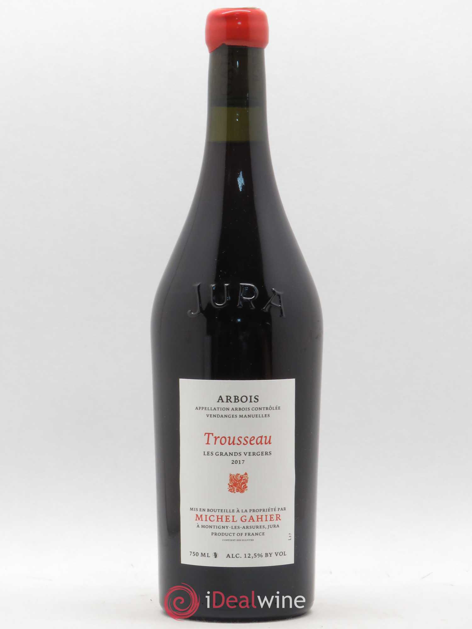 Arbois Les Grands Vergers Trousseau Domaine Michel Gahier 2017 - Posten von 1 Flasche - 0