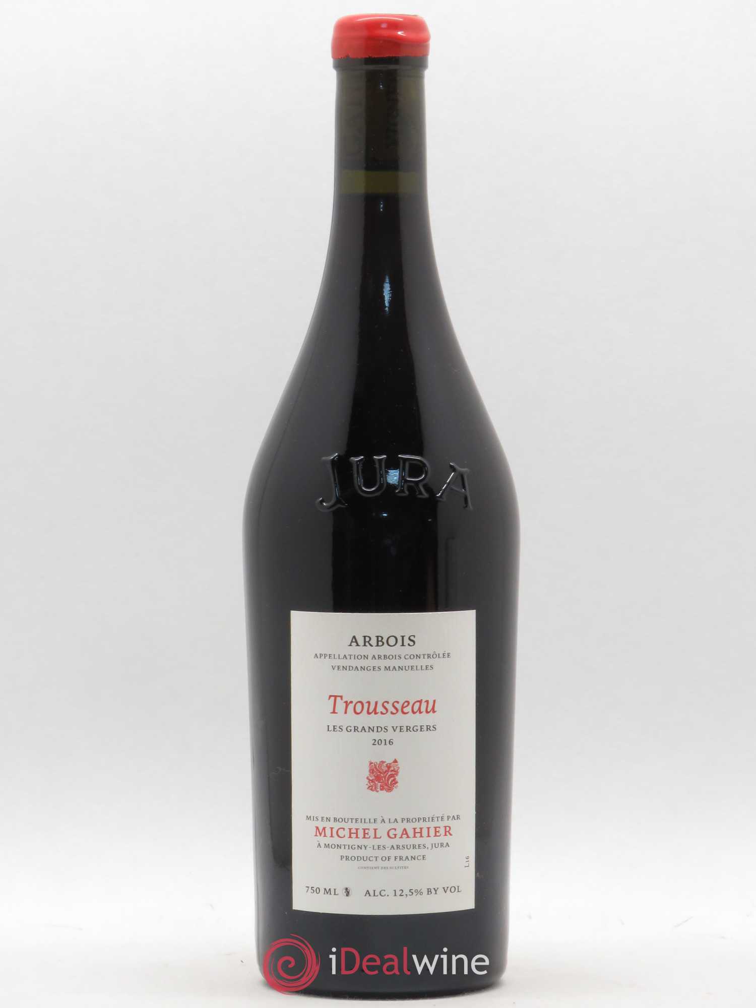 Arbois Les Grands Vergers Trousseau Domaine Michel Gahier 2016 - Posten von 1 Flasche - 0