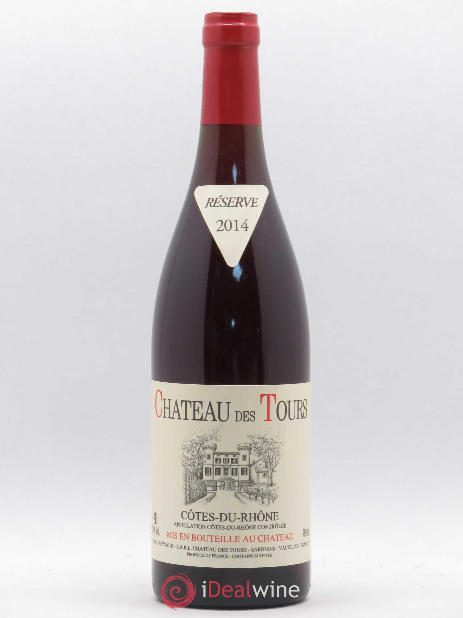 Côtes-du-Rhône Château des Tours Emmanuel Reynaud 2014 - Lot de 1 bouteille - 0