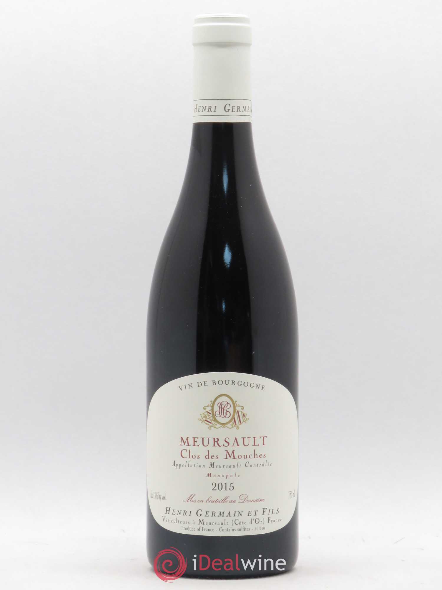 Meursault Clos des Mouches Domaine Henri Germain et Fils 2015 - Posten von 1 Flasche - 0