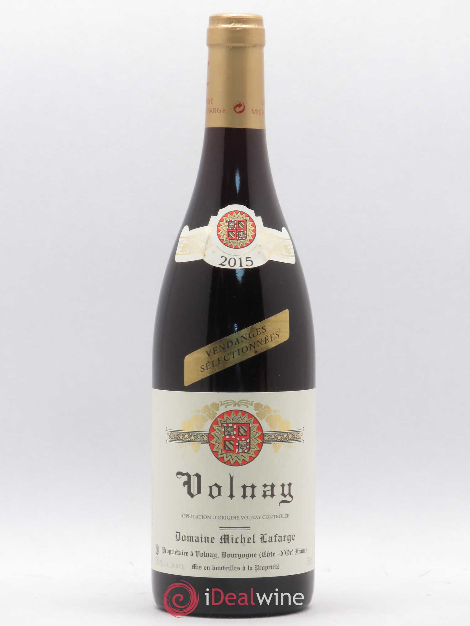 Volnay Vendanges sélectionnées Lafarge (Domaine) 2015 - Lot de 1 bouteille - 0