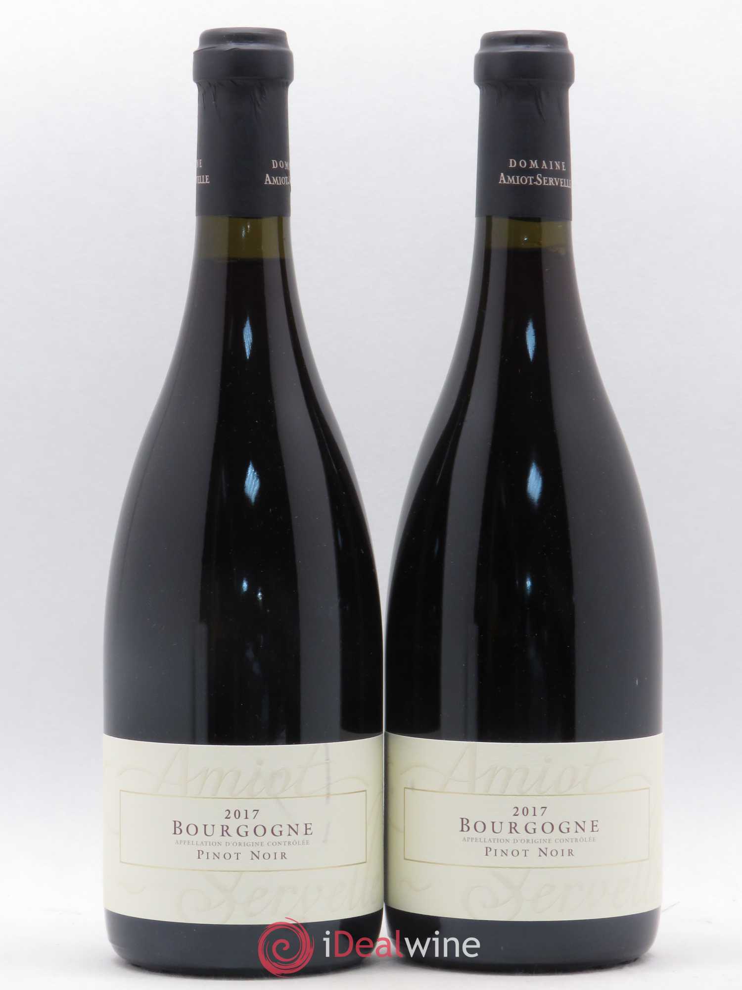 Bourgogne Pinot Noir Domaine Amiot Servelle 2017 - Posten von 2 Flaschen - 0