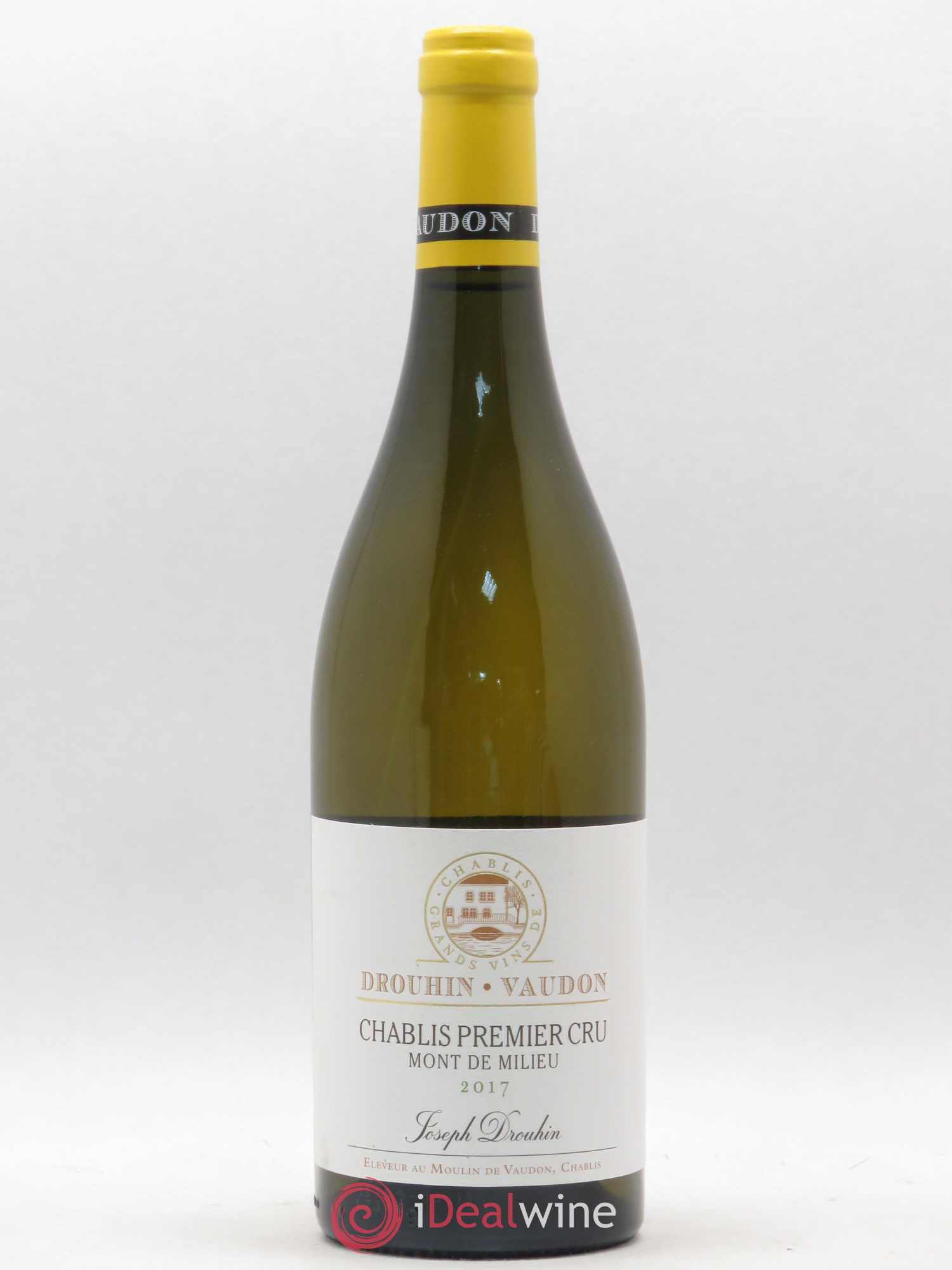 Chablis 1er Cru Mont de Milieu Domaine Drouhin Vaudon 2017 - Posten von 1 Flasche - 0