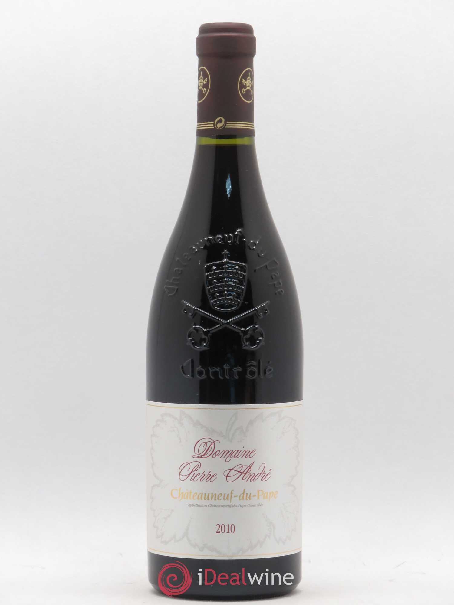 Châteauneuf-du-Pape Domaine Pierre André 2010 - Posten von 1 Flasche - 0