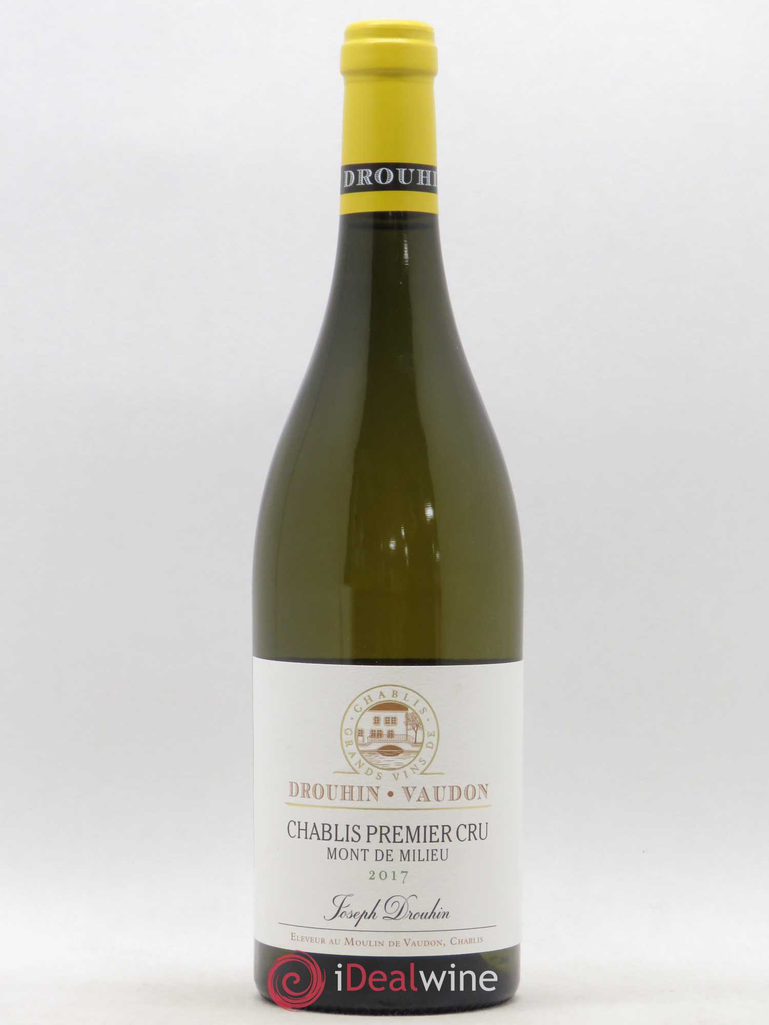 Chablis 1er Cru Mont de Milieu Domaine Drouhin Vaudon 2017 - Posten von 1 Flasche - 0