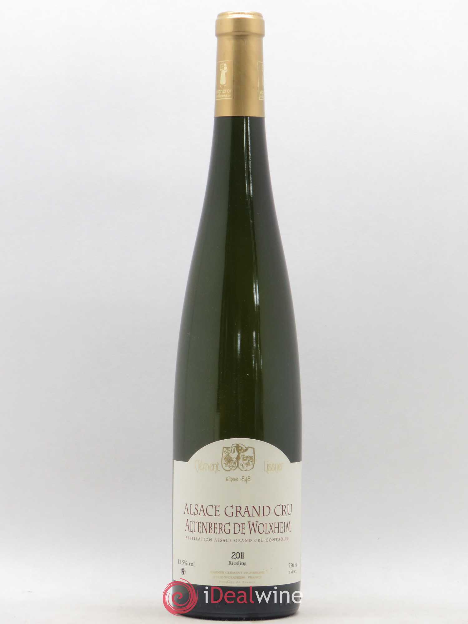 Riesling Grand Cru Altenberg De Wolxheim Domaine Clement Lissner 2011 - Posten von 1 Flasche - 0